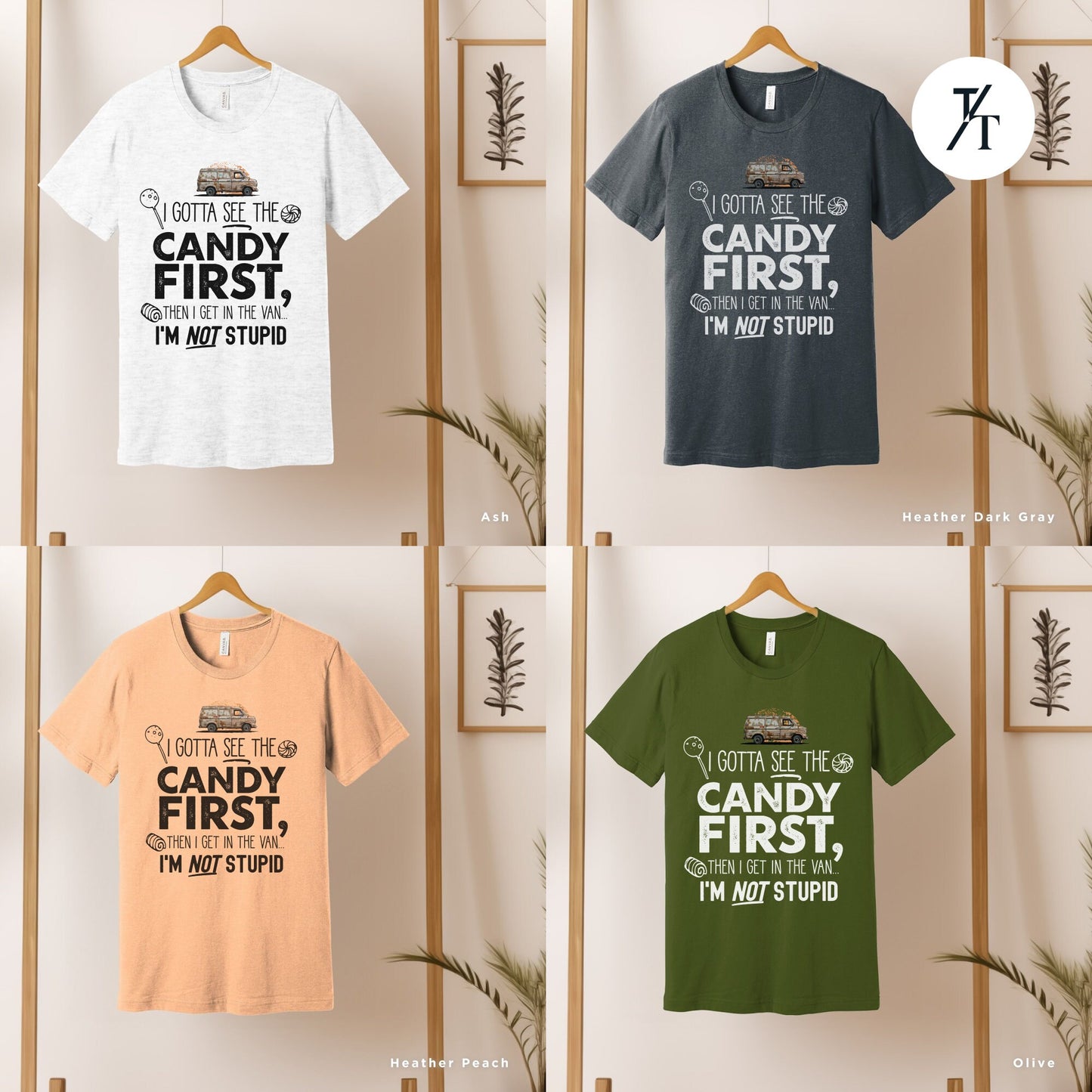 Funny Halloween Tee I Gotta See The Candy First Shirt