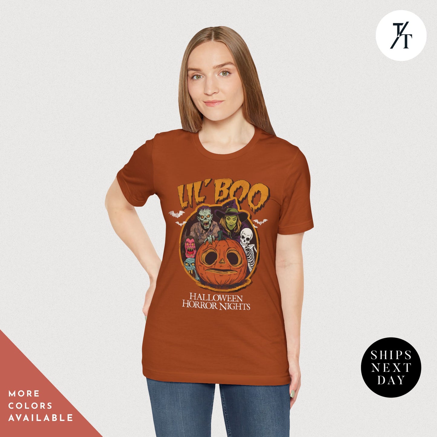 Halloween Horror Nights Lil Boo Unisex Original Design Graphic Tee