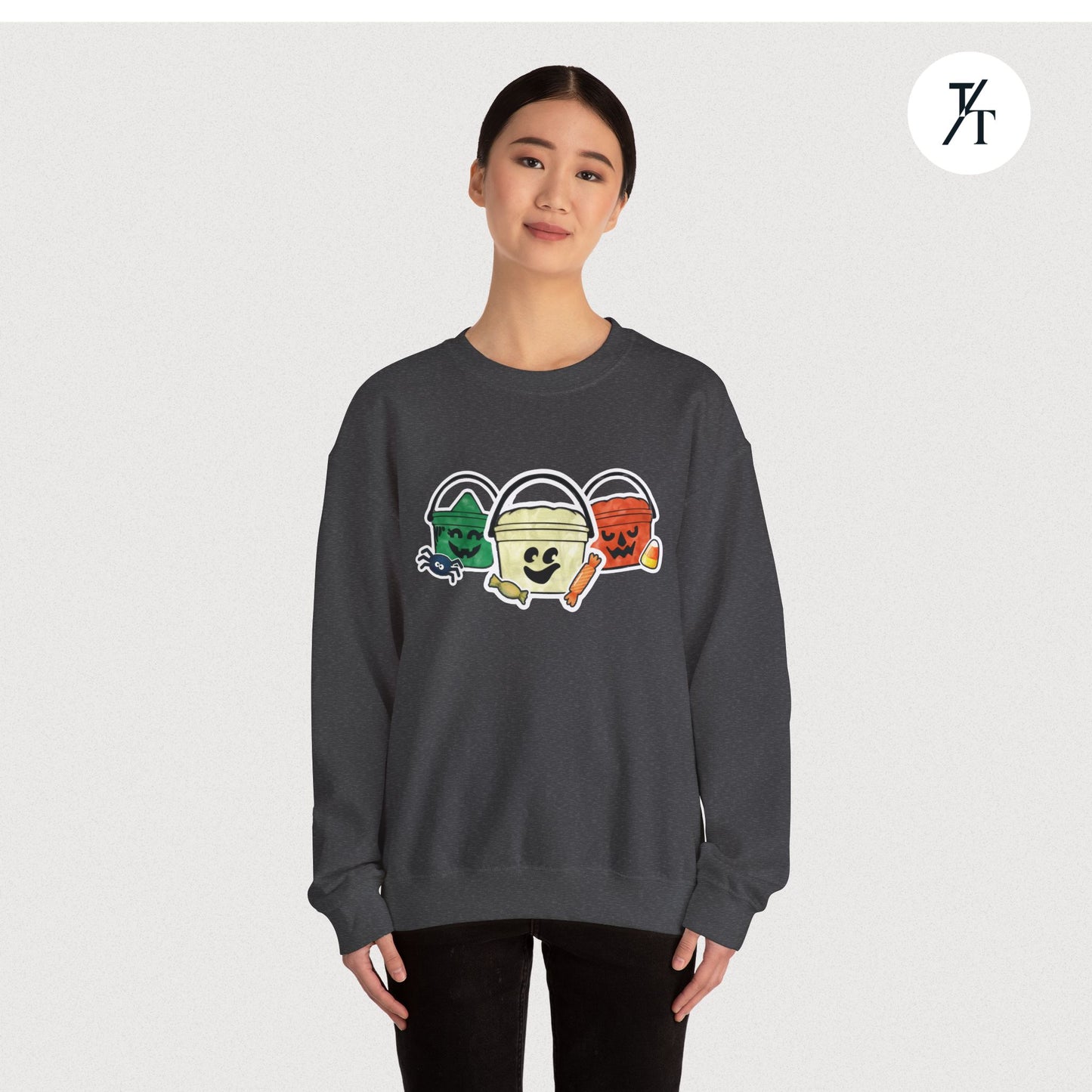 Retro Halloween McDonalds 'Boo Buckets' women's sweatshirt,