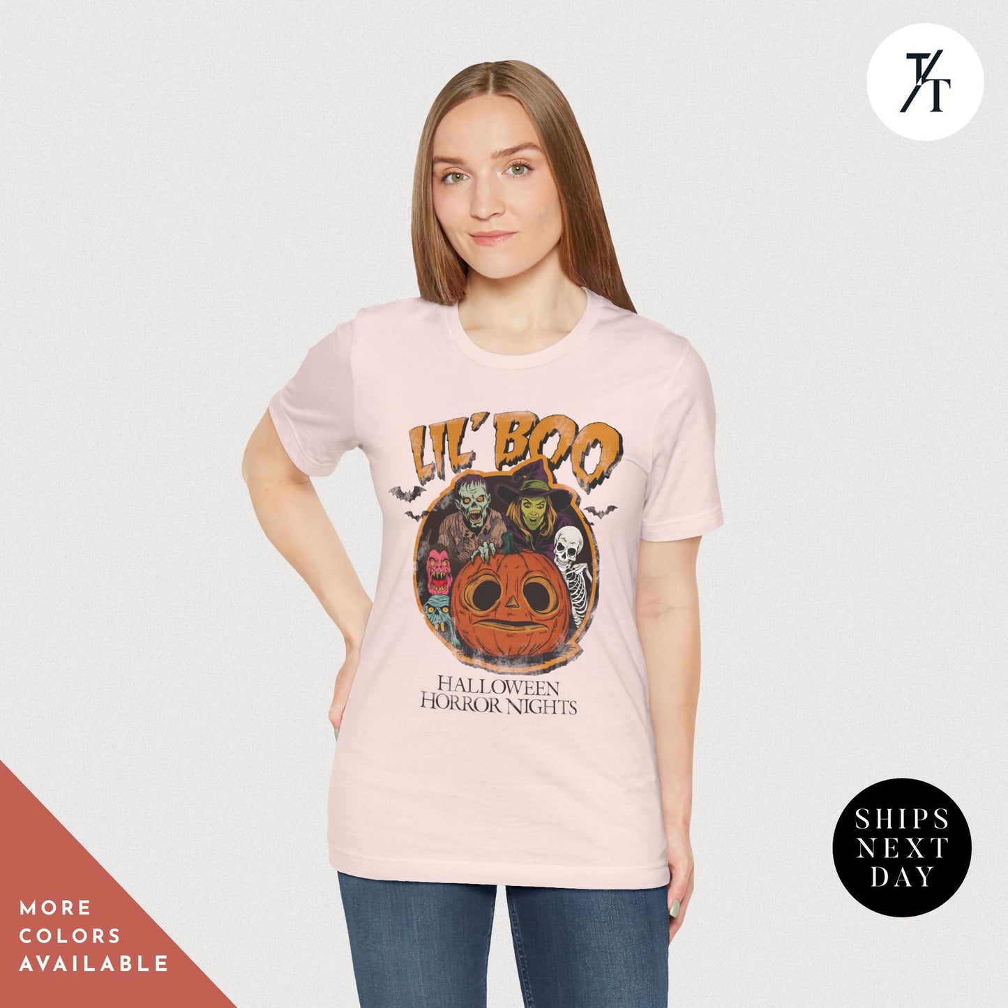 Halloween Horror Nights Lil Boo Unisex Original Design Graphic Tee