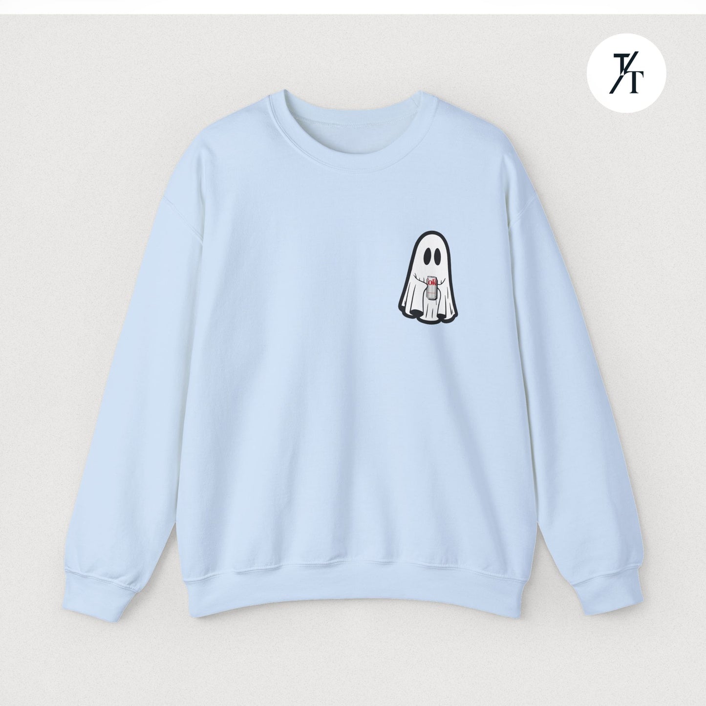 Cute Boo Ghost Diet Coke Halloween Spooky Sweatshirt