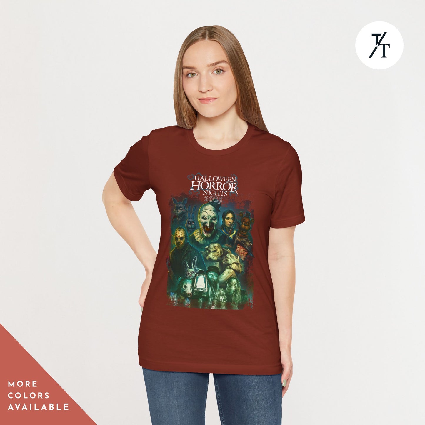 Horror Ensemble Tee - Universal Studios Halloween Horror Nights 2025 - 100% Exclusive Original Design
