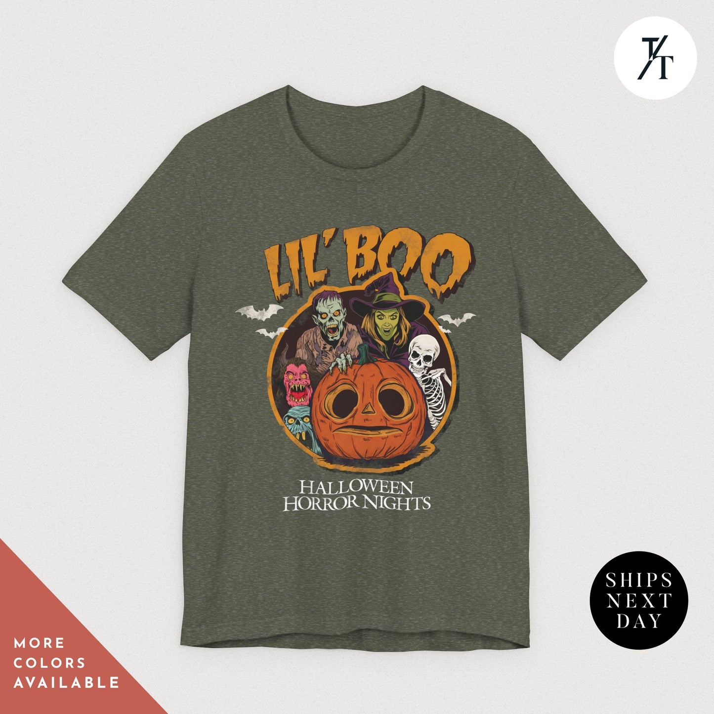 Halloween Horror Nights Lil Boo Unisex Original Design Graphic Tee