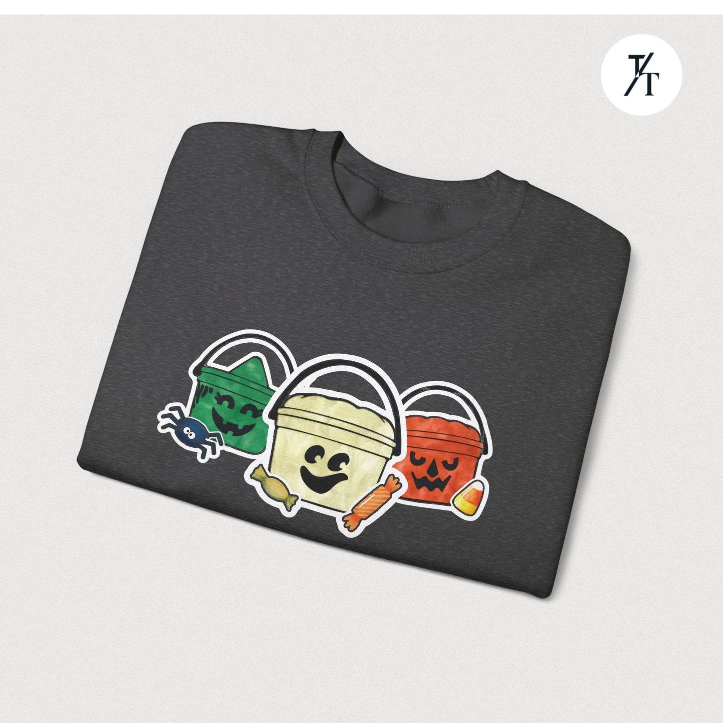 Retro Halloween McDonalds 'Boo Buckets' women's sweatshirt,