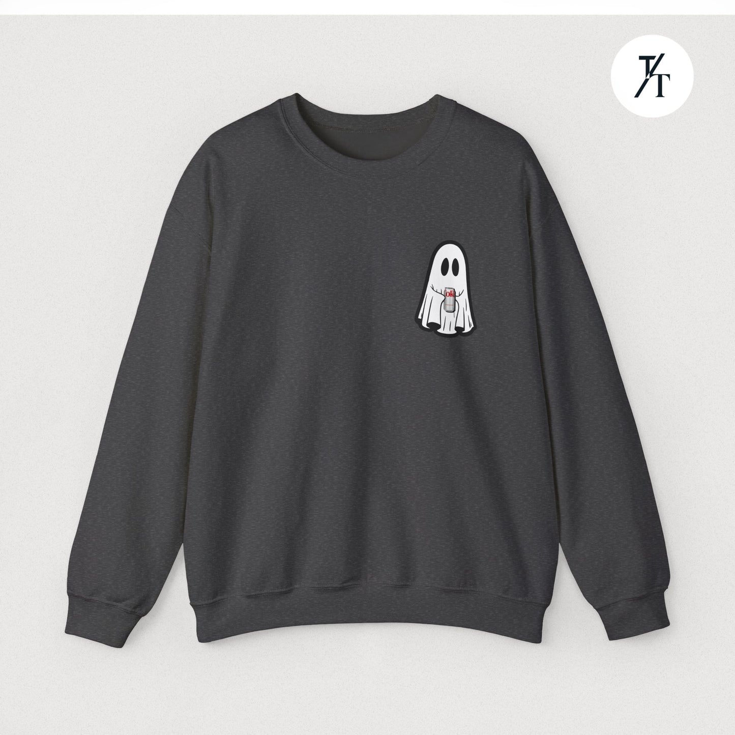 Cute Boo Ghost Diet Coke Halloween Spooky Sweatshirt