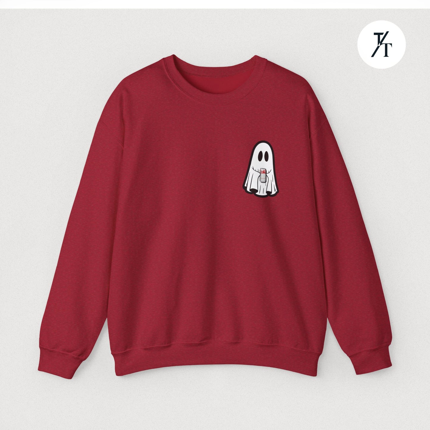 Cute Boo Ghost Diet Coke Halloween Spooky Sweatshirt