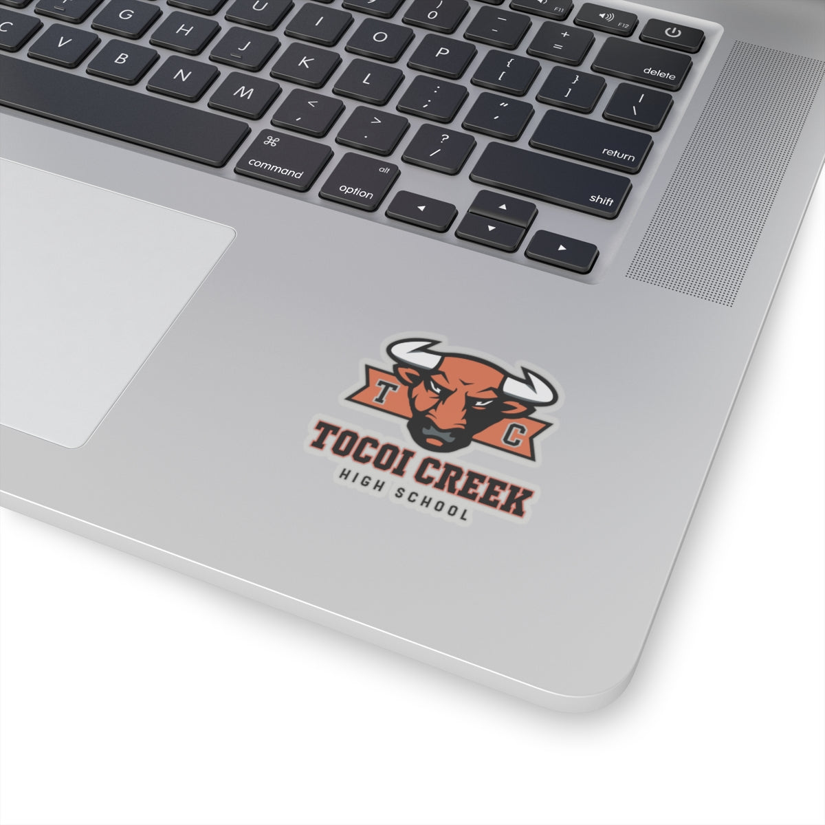 TC Toro Block Head Sticker – Tocoi Creek Bull Mascot Decal