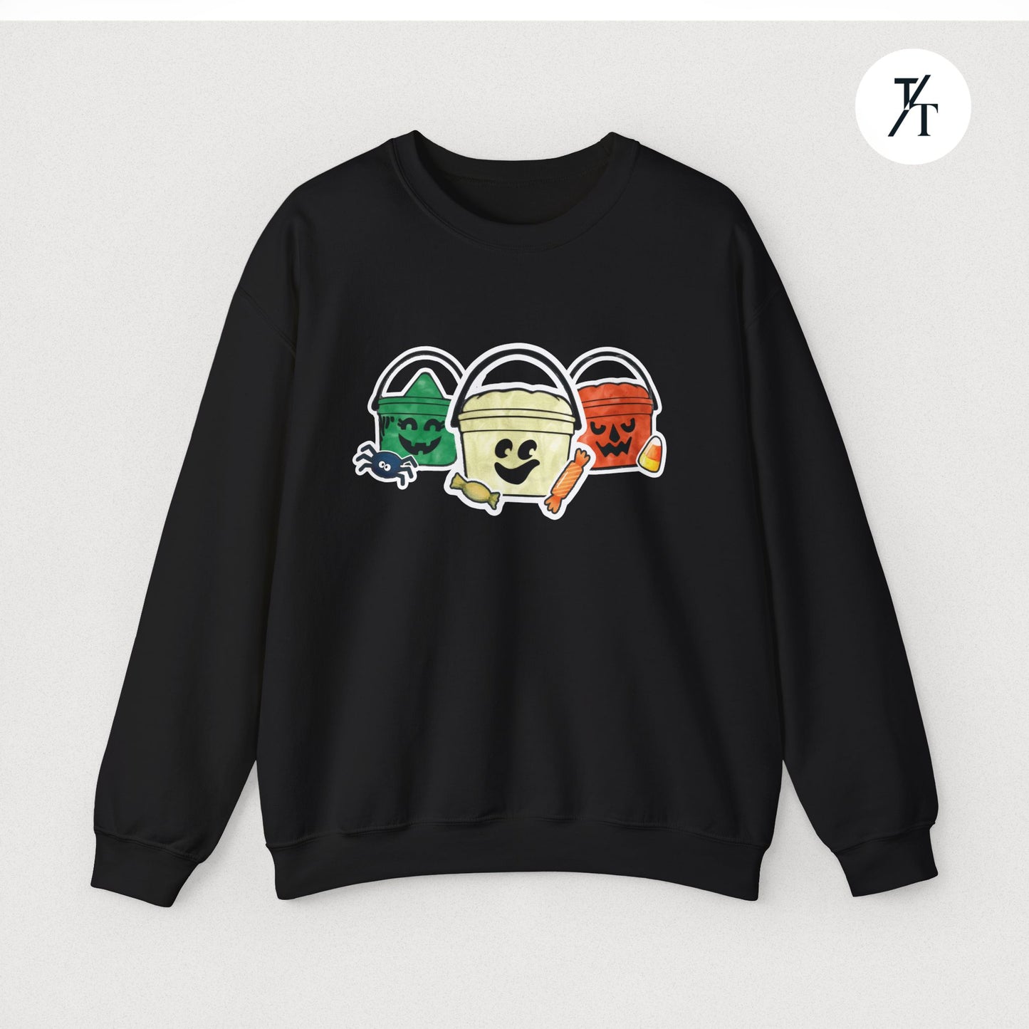 Retro Halloween McDonalds 'Boo Buckets' women's sweatshirt,