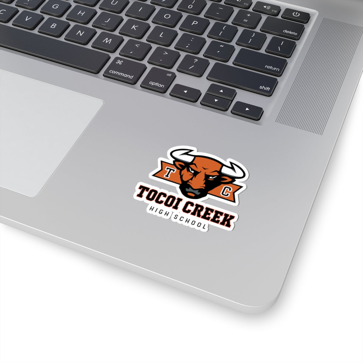 TC Toro Block Head Sticker – Tocoi Creek Bull Mascot Decal