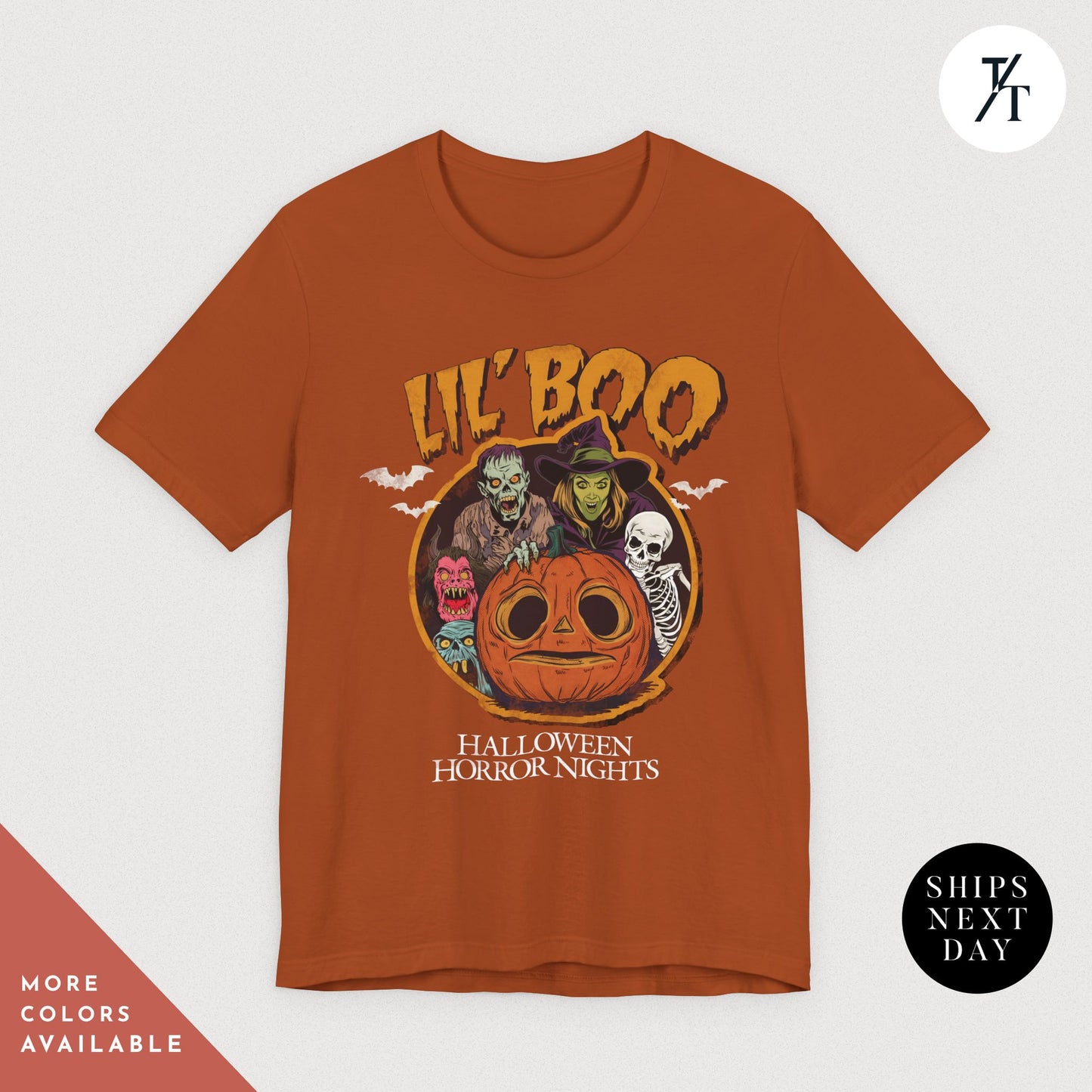 Halloween Horror Nights Lil Boo Unisex Original Design Graphic Tee