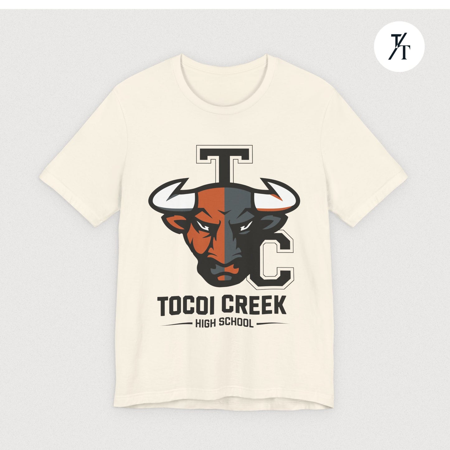 Split Face Toro Tee – Tocoi Creek High School Bull Shirt