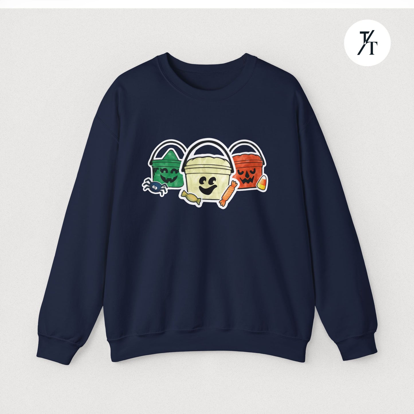 Retro Halloween McDonalds 'Boo Buckets' women's sweatshirt,