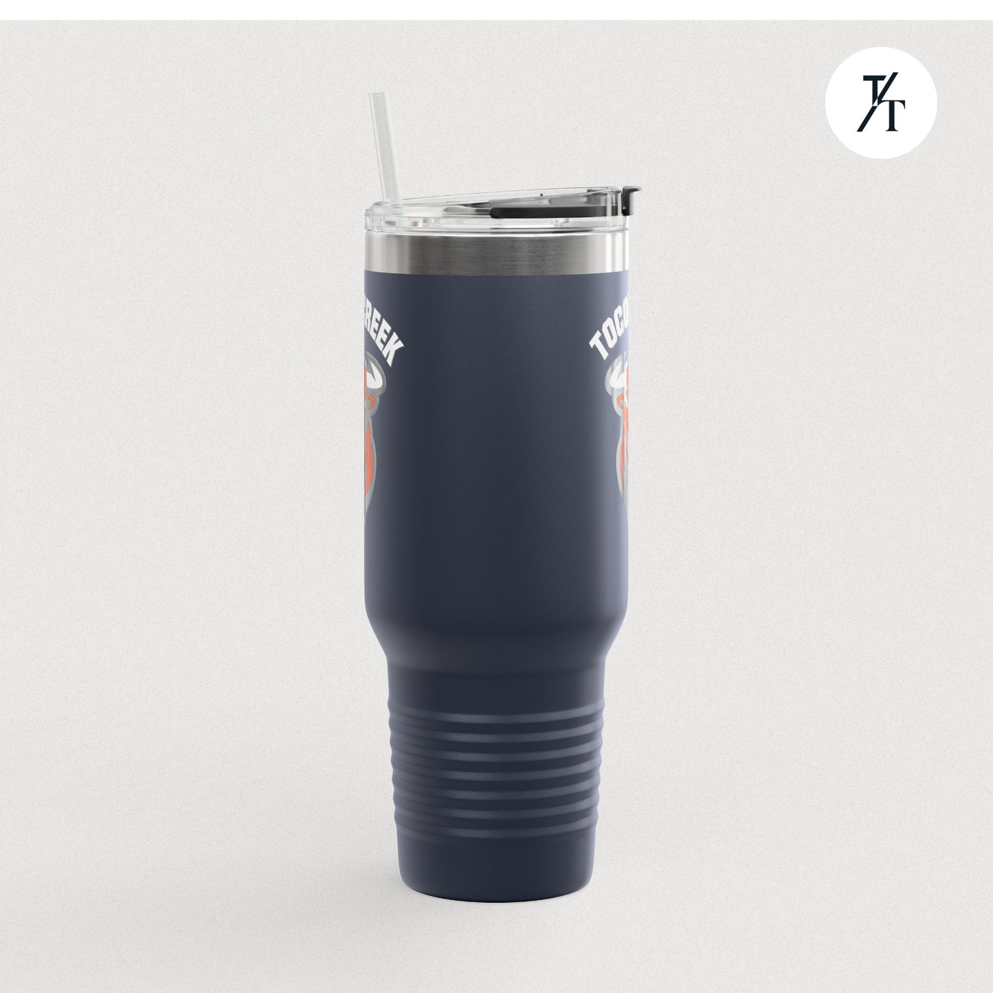 Tocoi Creek 40oz Toro Travel Tumbler – Insulated School Spirit Mug with Handle