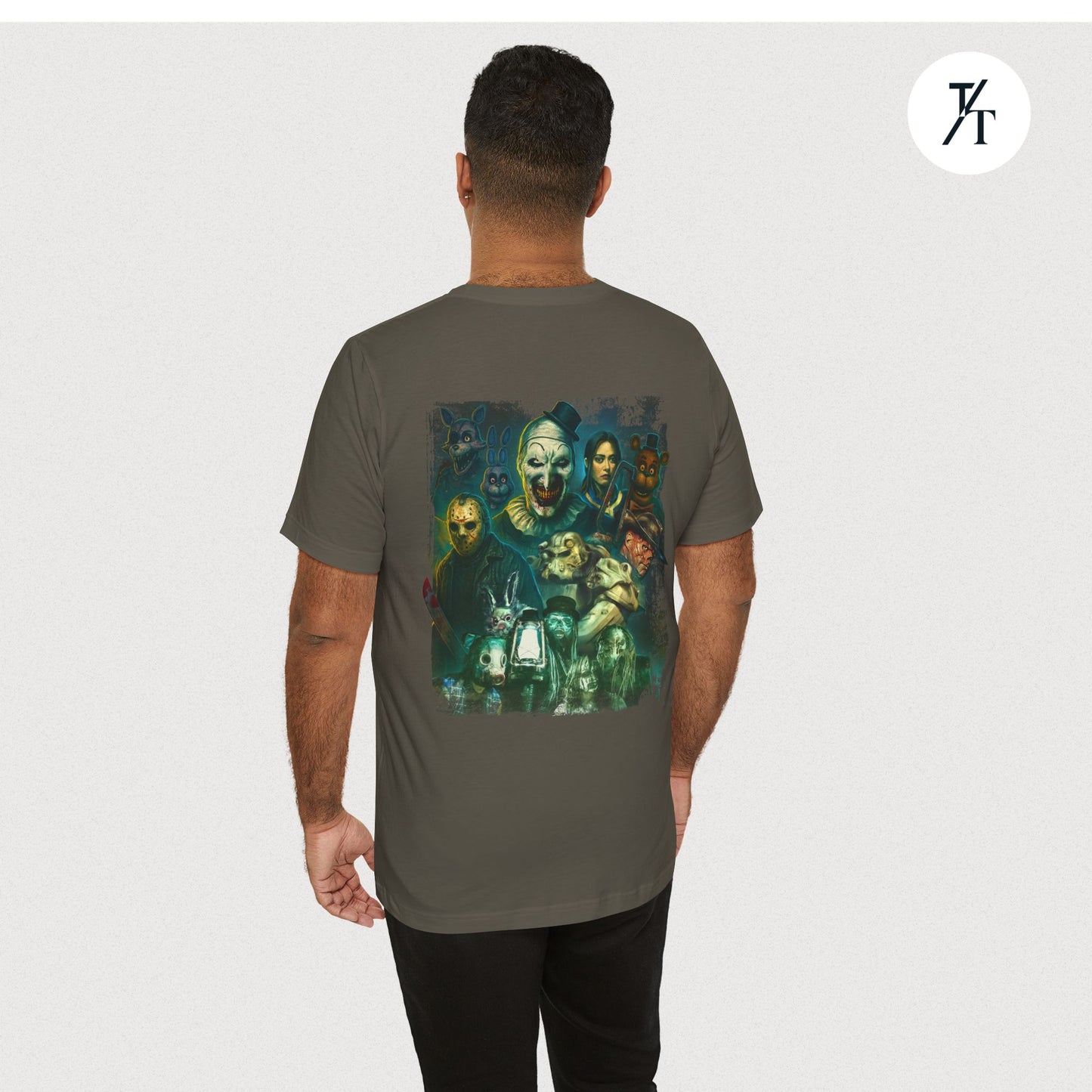 Exclusive Universal Studios Halloween Horror Nights 2025 Two-sided Original Design Horror Ensemble T-shirt