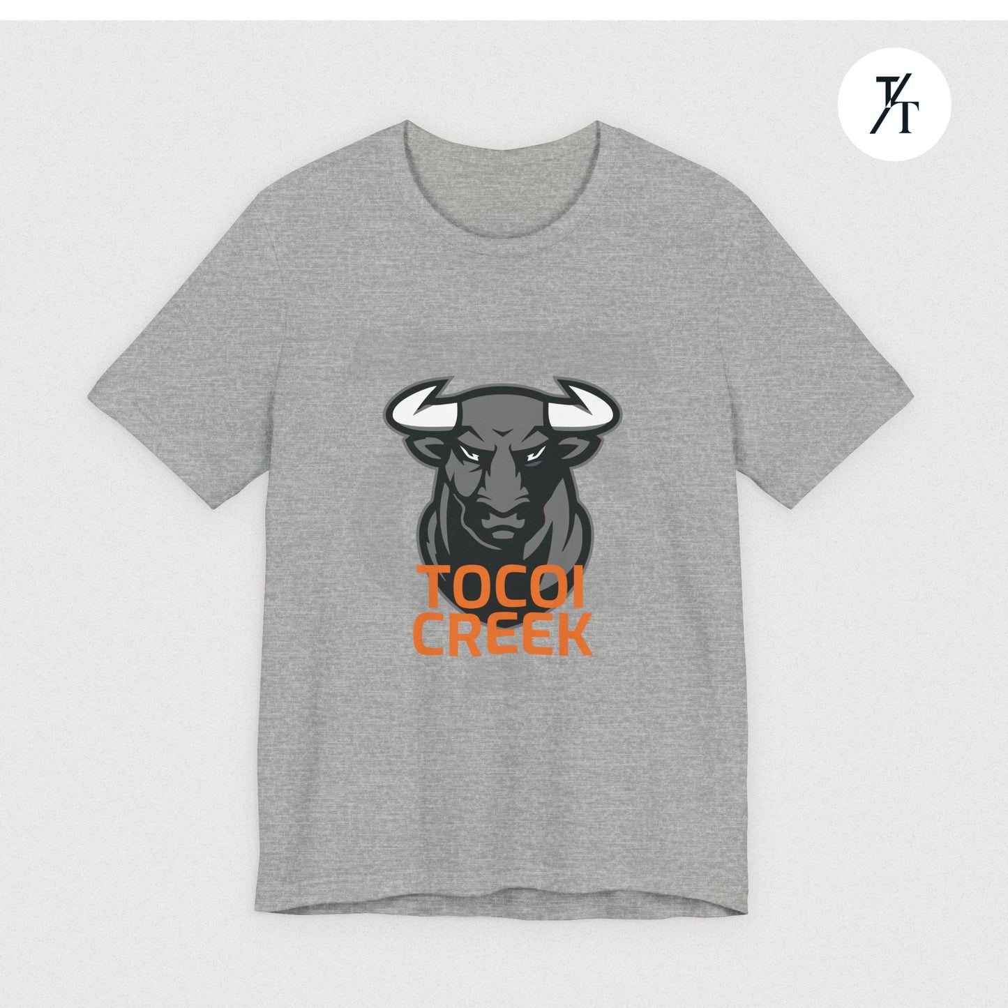 Mono Shadow Toro Tee – Tocoi Creek High School Bull Shirt