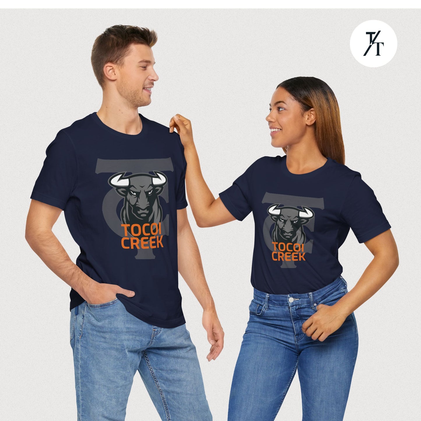 Mono Shadow Toro Tee – Tocoi Creek High School Bull Shirt