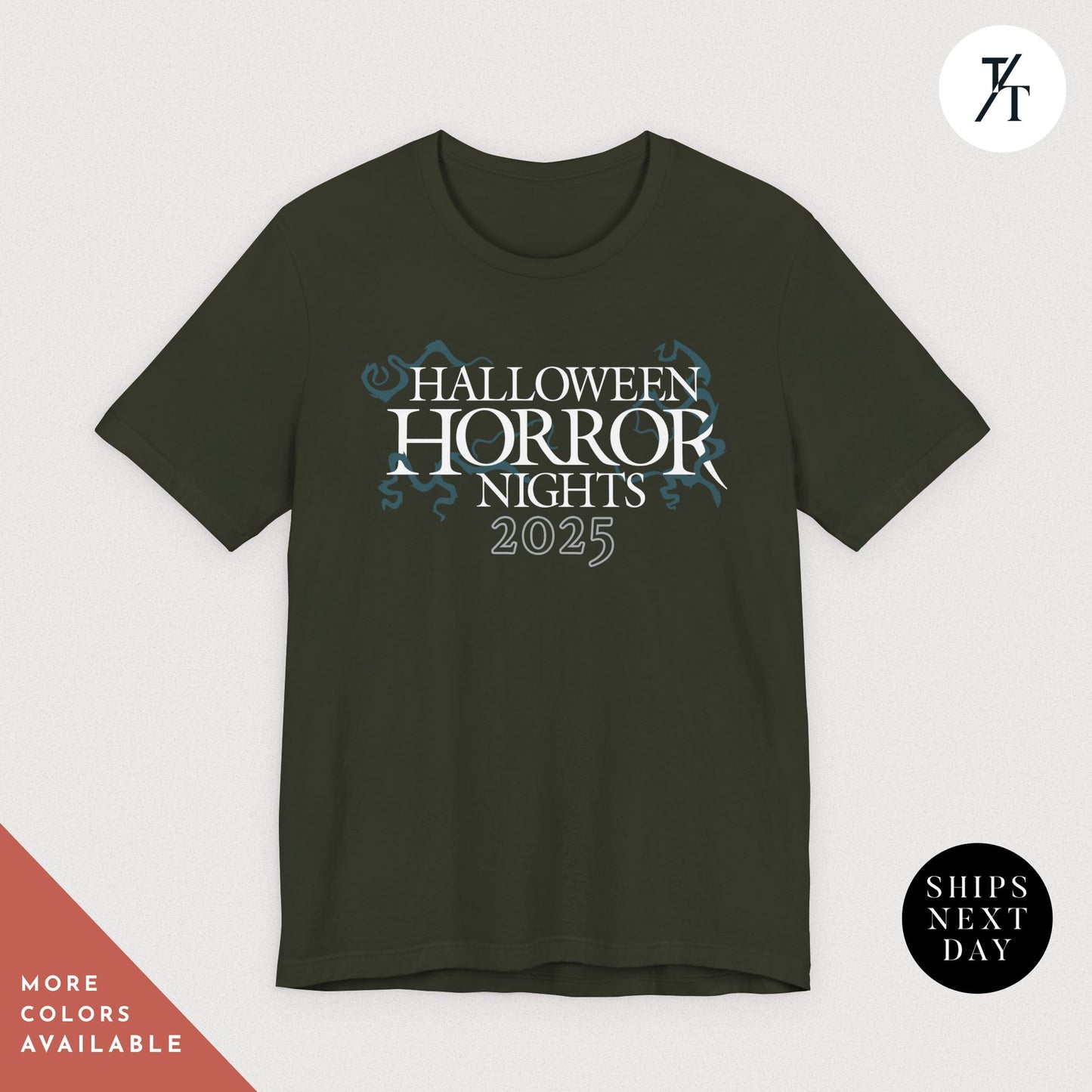 Halloween Horror Nights 2025 Classy Type Tee