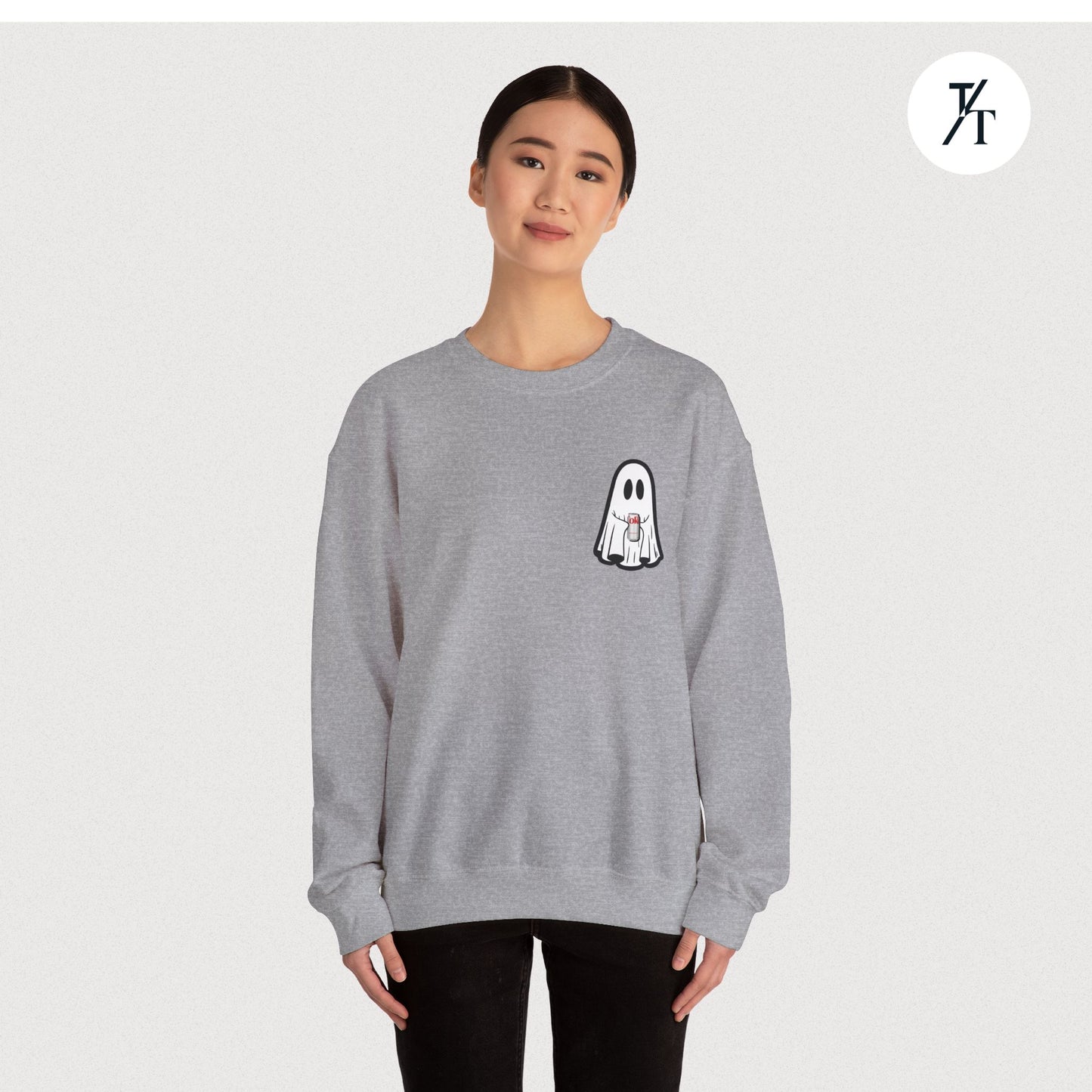 Cute Boo Ghost Diet Coke Halloween Spooky Sweatshirt