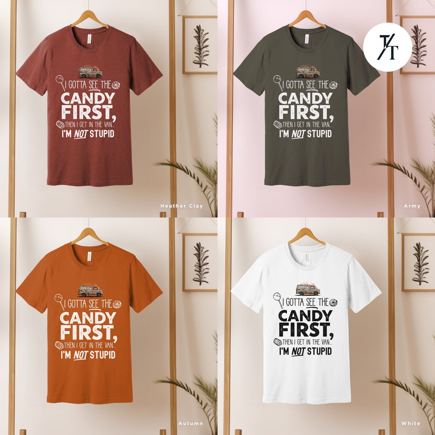 Funny Halloween Tee I Gotta See The Candy First Shirt