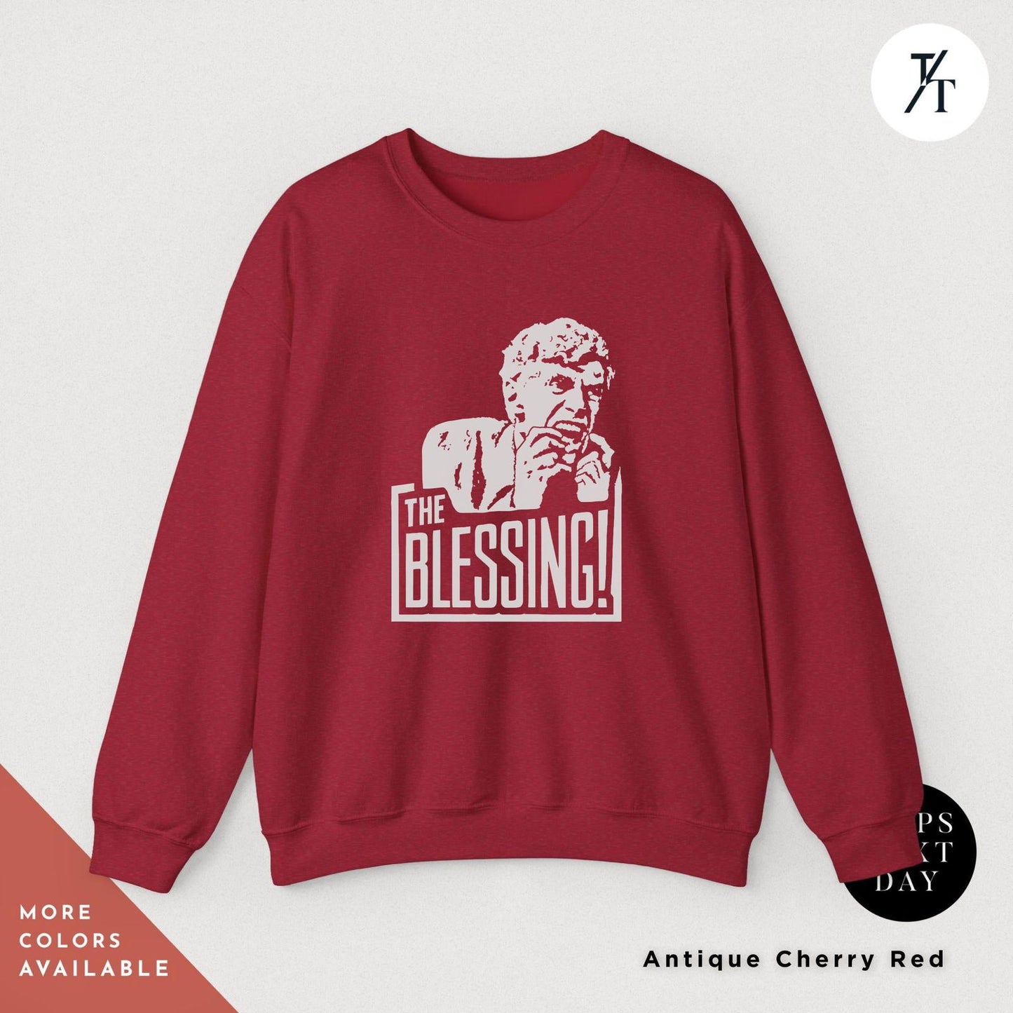 Uncle Lewis The Blessing Christmas Sweatshirt National Lampoon Christmas Vacation The Blessing Uncle Lewis Vacation Funny Ugly Xmas Sweater - Trendy/Timeless Studio