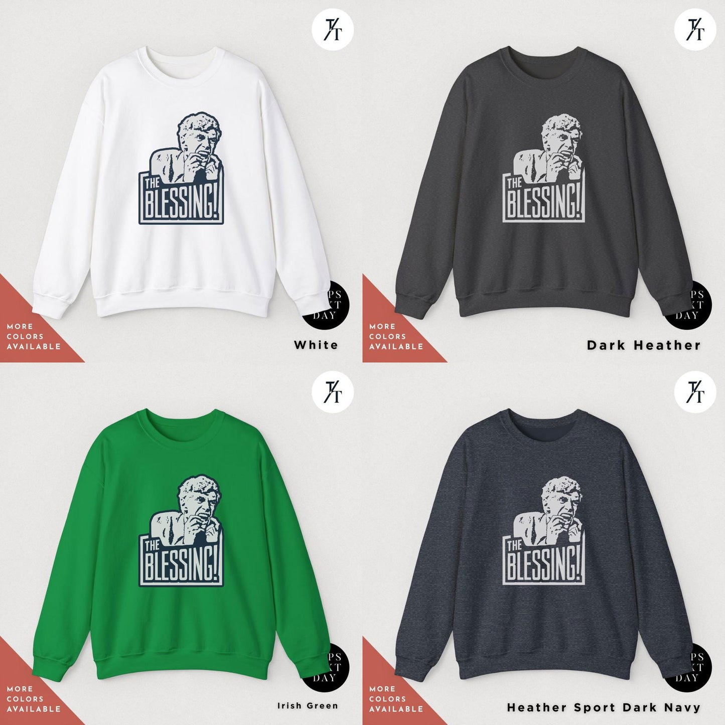 Uncle Lewis The Blessing Christmas Sweatshirt National Lampoon Christmas Vacation The Blessing Uncle Lewis Vacation Funny Ugly Xmas Sweater - Trendy/Timeless Studio