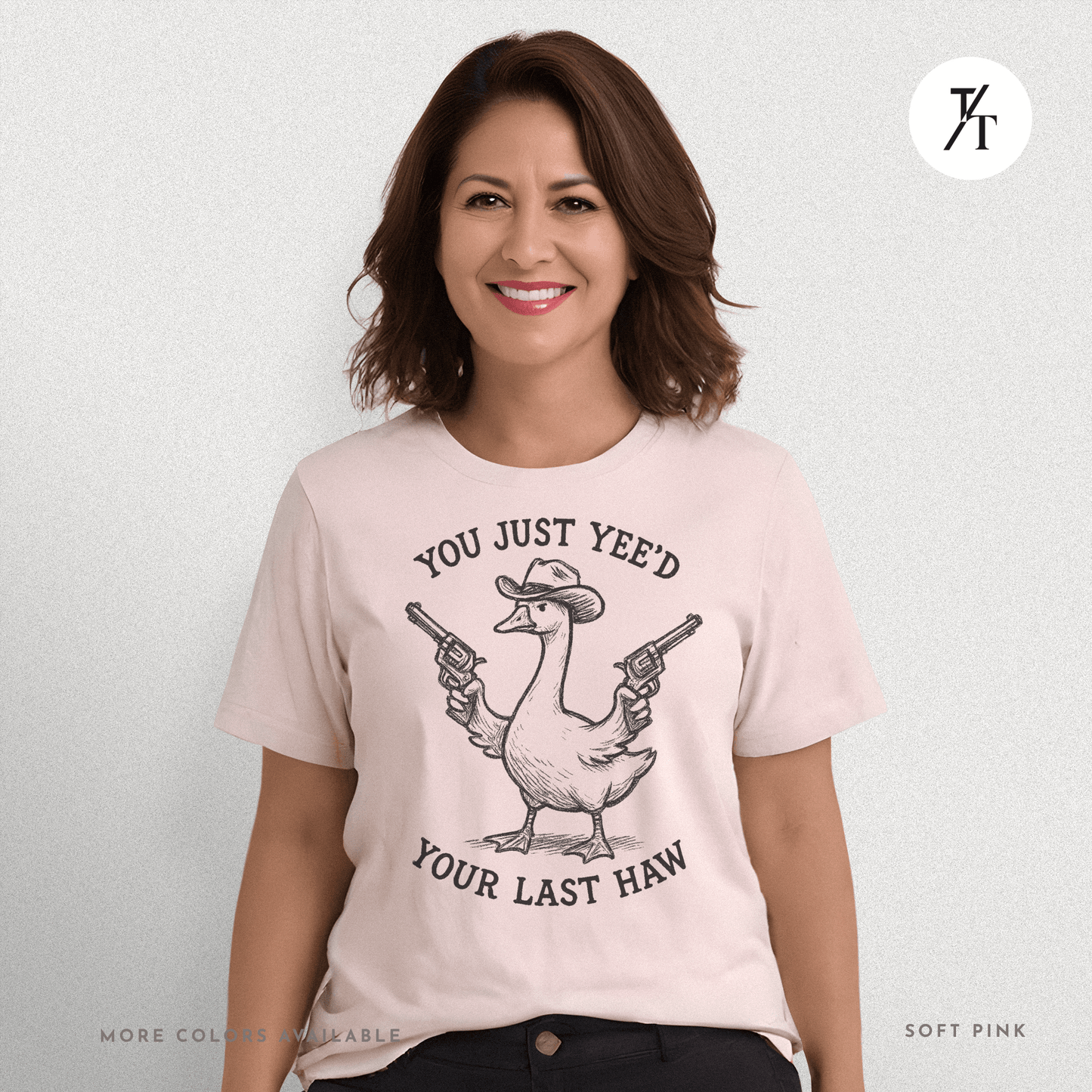 Sarcastic Cowboy Duck You Just Yee’d Your Last Haw Tee