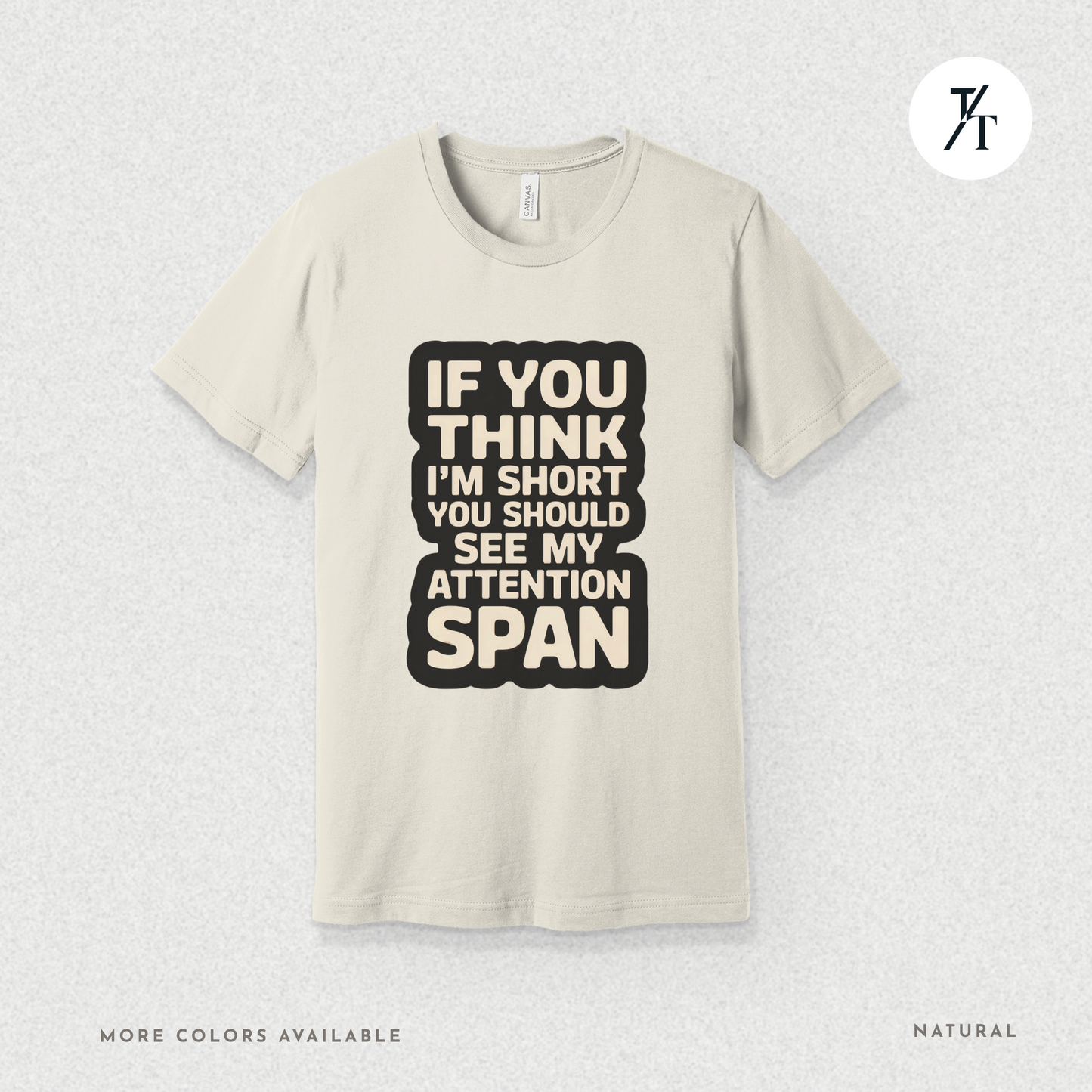Funny Short Attention Span Shirt | ADHD Humor Tee