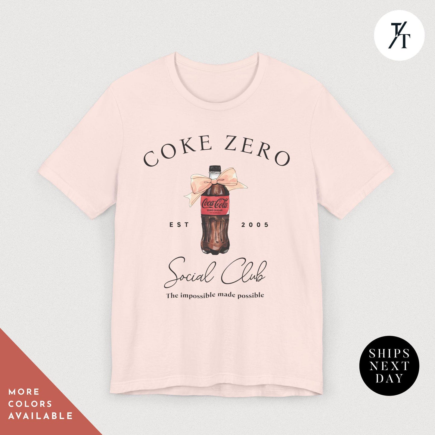 I Need a Coke Zero Shirt Funny Coca Cola Gift For Her