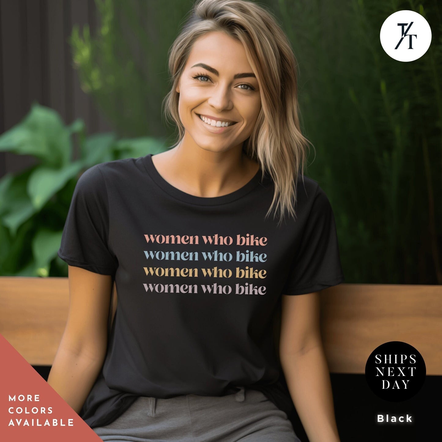 Womans Mountain Bike Shirt Gift For Biking Lover Tee