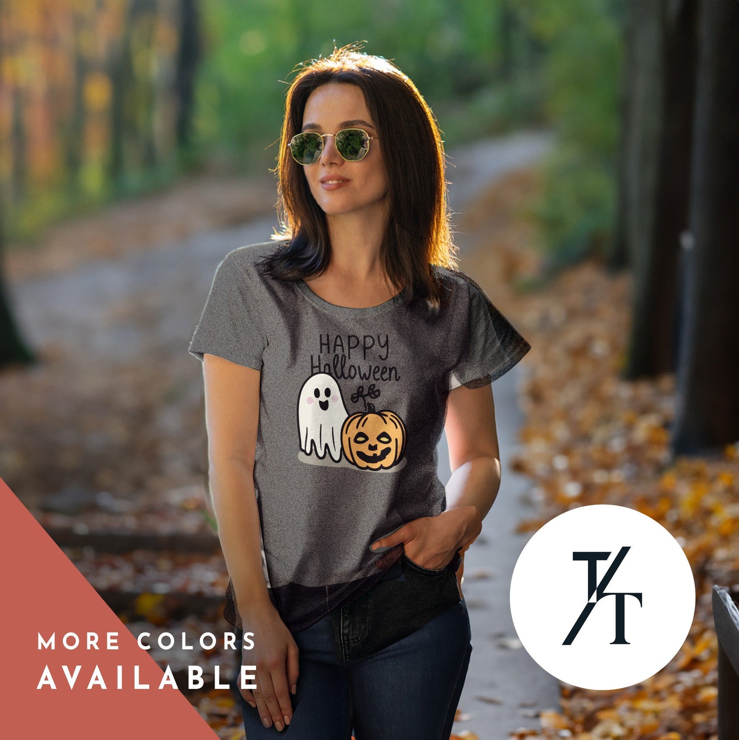 Cute Ghost Shirt, Halloween Ghost Tee, Spooky Season Shirt, Halloween Sweatshirt, Ghoul Sweatshirt, Cute Spooky Season tee
