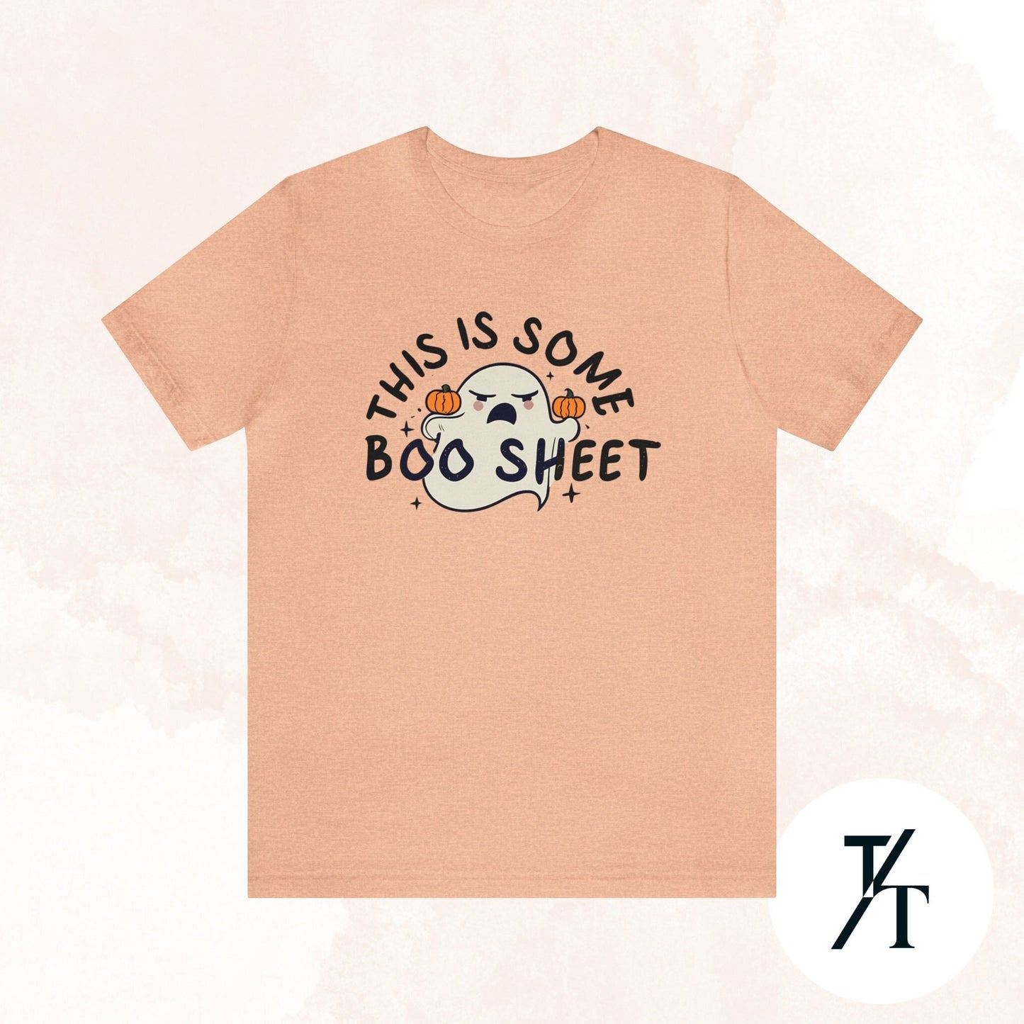 Ghost this is some boo sheet shirt, Funny Halloween Tee, Halloween Gift, Spooky Season Shirt, Ghost Spooky Season Tee