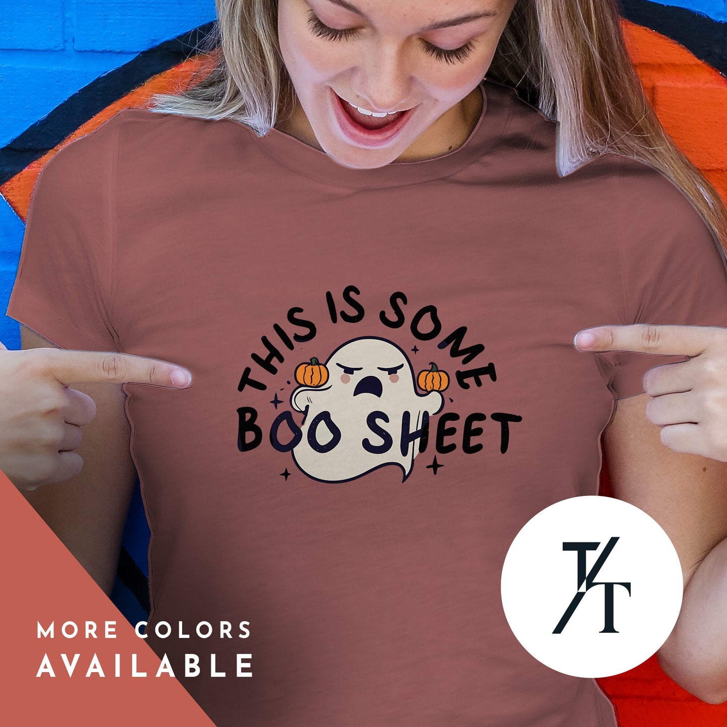 Ghost this is some boo sheet shirt, Funny Halloween Tee, Halloween Gift, Spooky Season Shirt, Ghost Spooky Season Tee