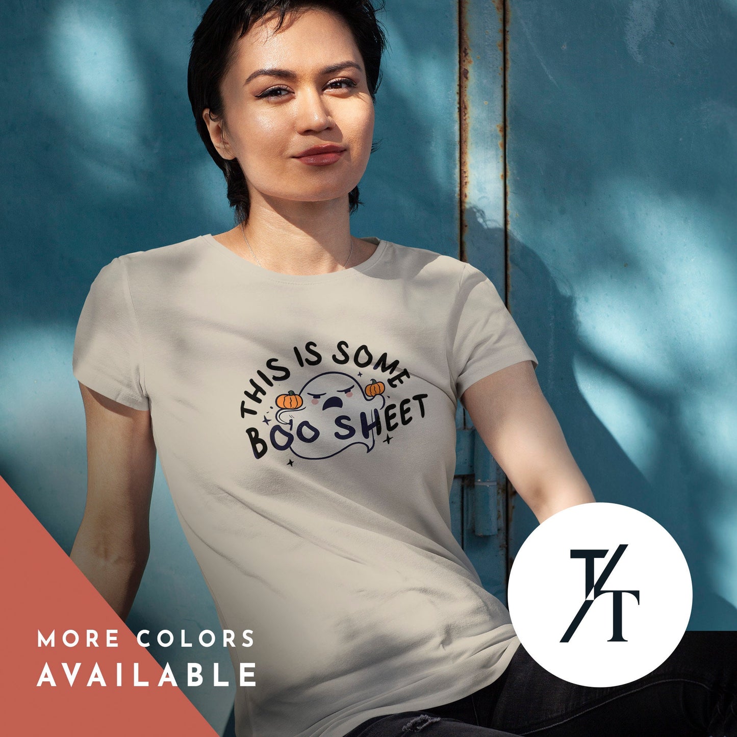 Ghost this is some boo sheet shirt, Funny Halloween Tee, Halloween Gift, Spooky Season Shirt, Ghost Spooky Season Tee