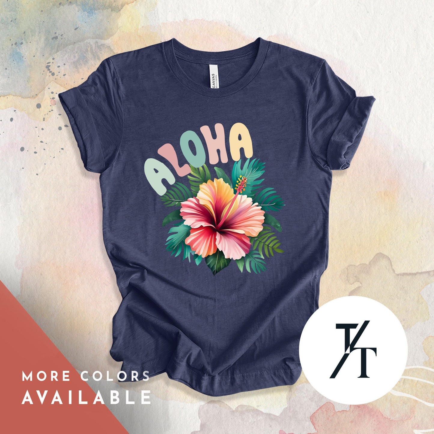 Hawaii Trip Tee, Hawaii Vacation, Aloha Tshirt, Aloha Shirt Women, Hibiscus Flower, Hibiscus Shirt, Cute Summer tee, Surfing tshirt,