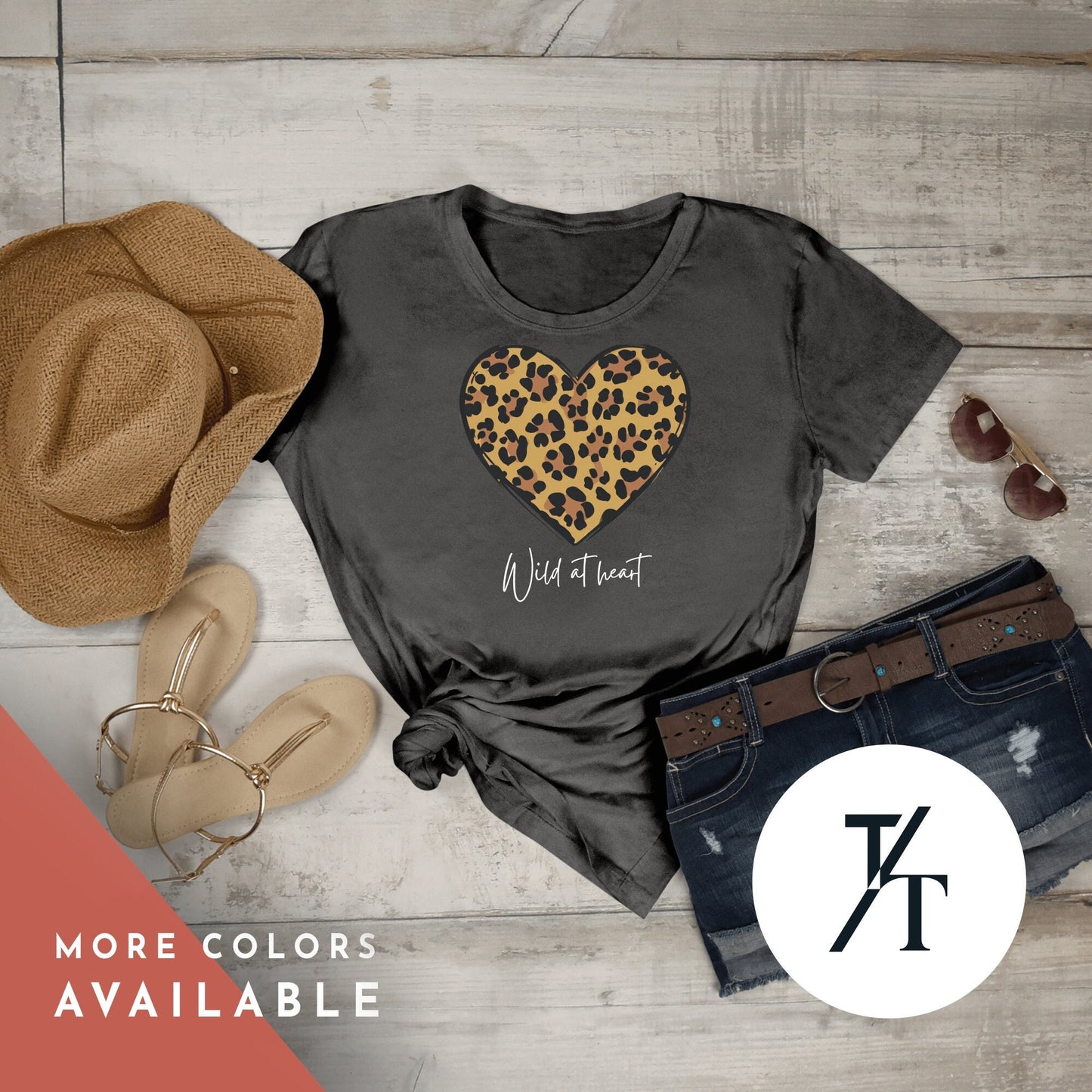 Leopard Heart Shirt, Valentines Day Shirt, Gift For Her, Heart Women tShirt, Leopard Print tShirt, Valentines Day Gift, Leopards Print