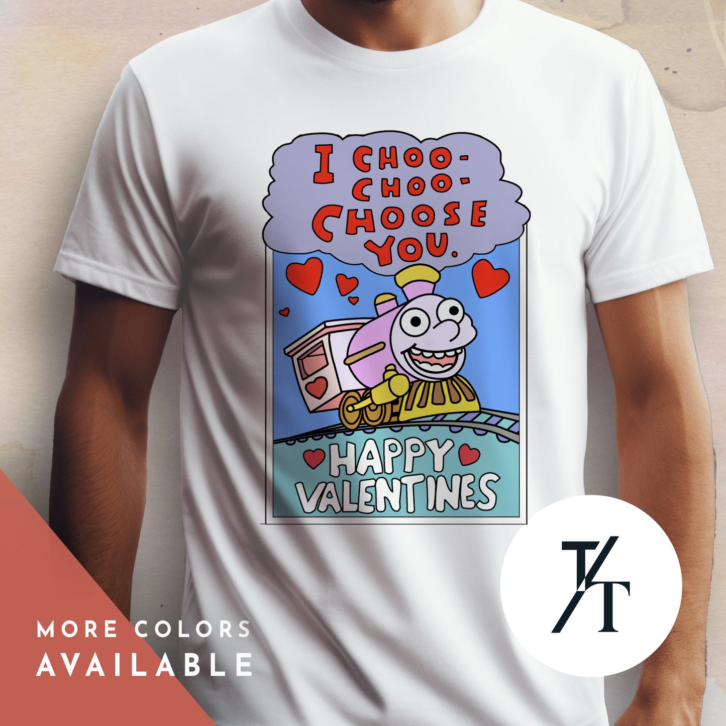 I Choo Choo Choose You shirt, Lisa Simpson, Ralph Wiggum, Valentines Day t-shirt, simpsons valentines day gift, the simpsons wedding tee