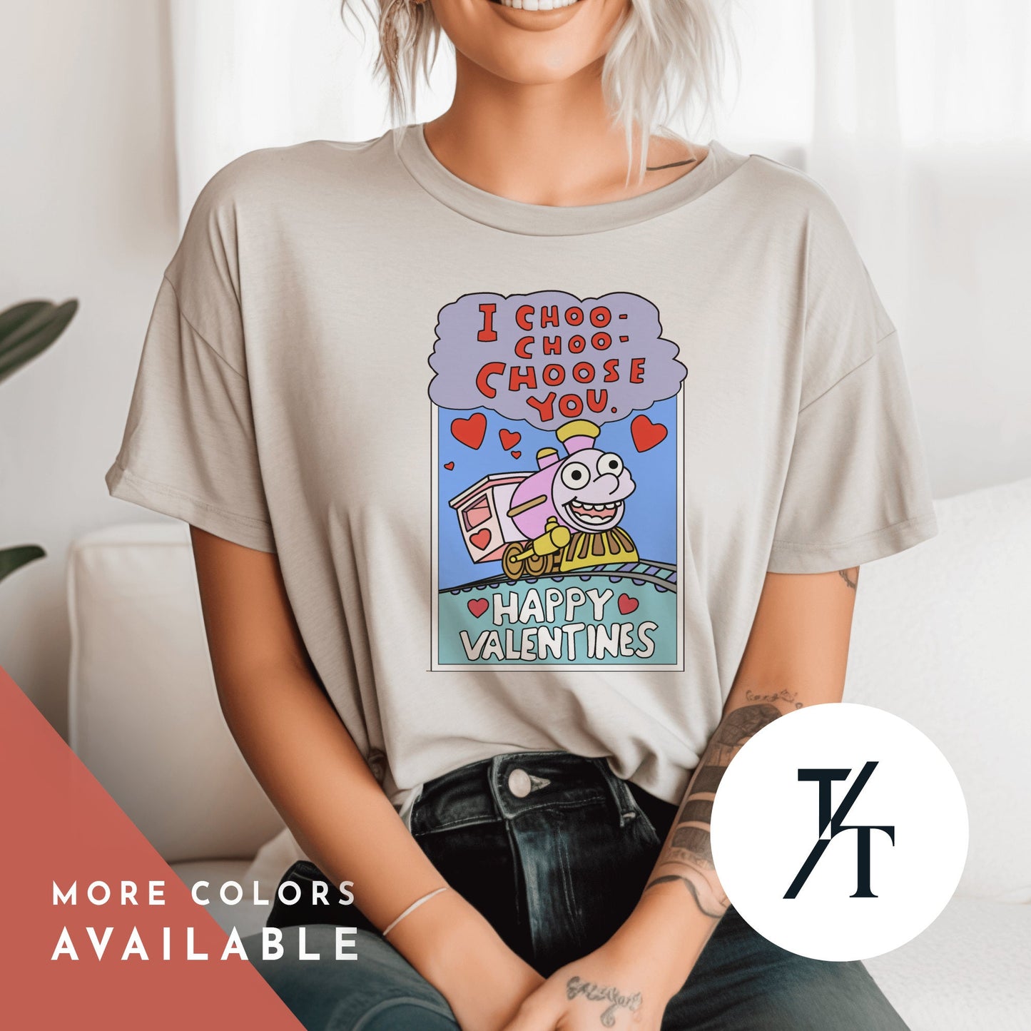 I Choo Choo Choose You shirt, Lisa Simpson, Ralph Wiggum, Valentines Day t-shirt, simpsons valentines day gift, the simpsons wedding tee