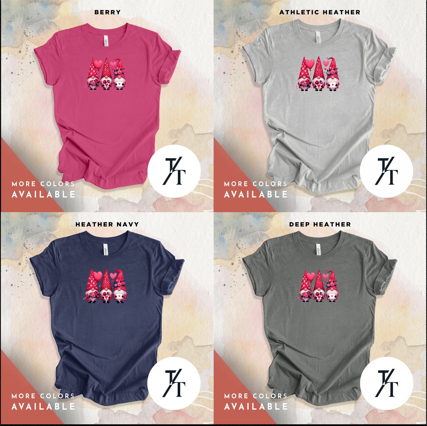 Happy valentines Gnomes Heart Shirt Valentine Gift, valentine day gnomes tee, Valentines Shirt, pink gnome, Love shirts