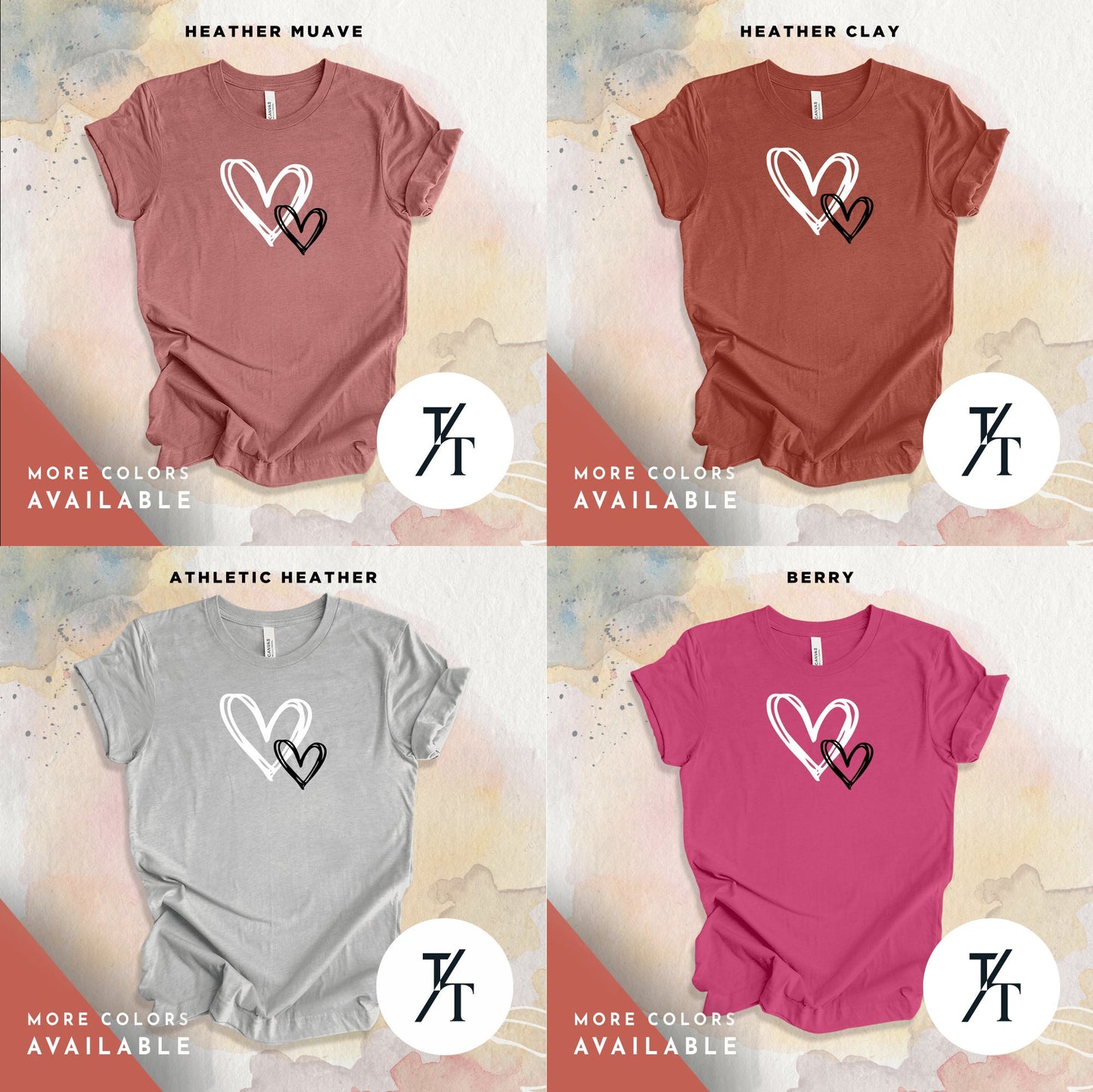 Valentines Day Shirt, Doodle Art, Valentines Day Gift, Valentine Doodle, Hand Drawn, Doodle Heart Shirt, Hand Drawn Heart Tee, Gift For Her