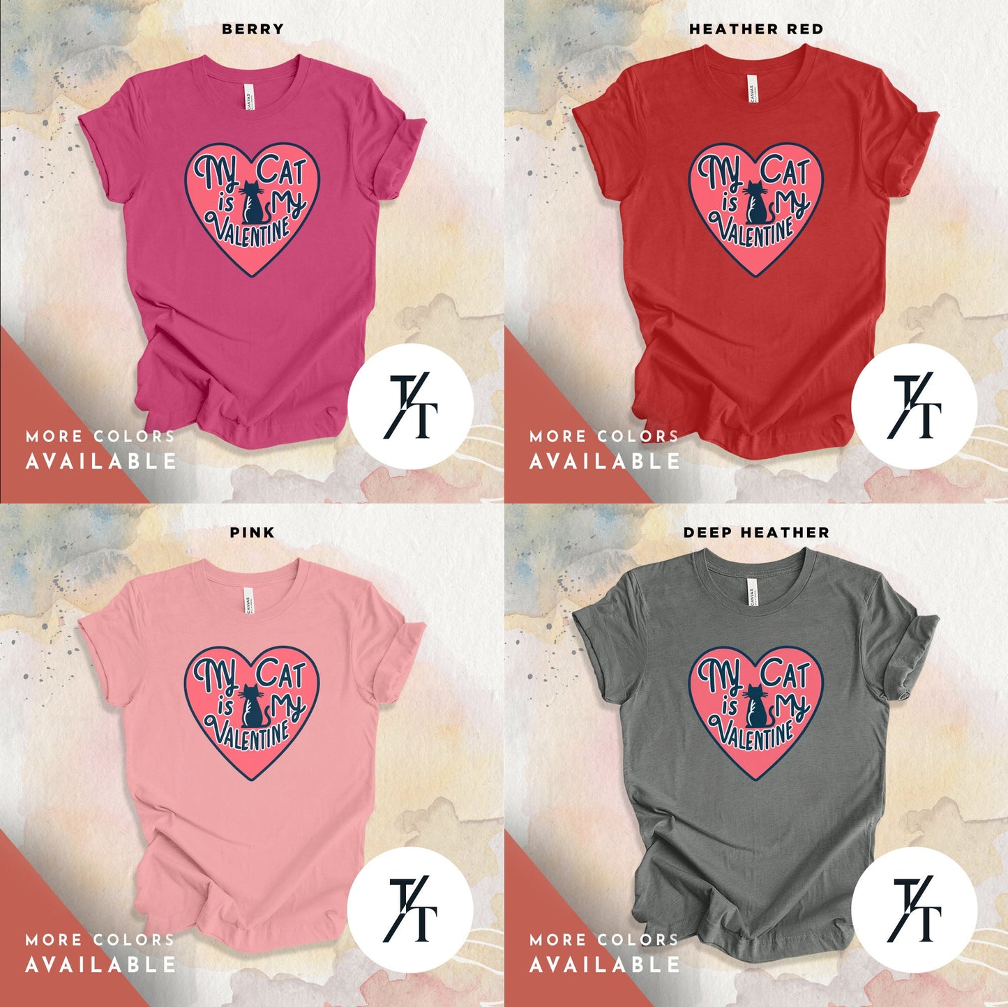 Cat Mom Shirt | ValentineS Day Shirt | Fur Mama For Life, My Cat Is My Valentine Shirt, My Dog Is My Valentine Shirt, Funny Valentine Tee