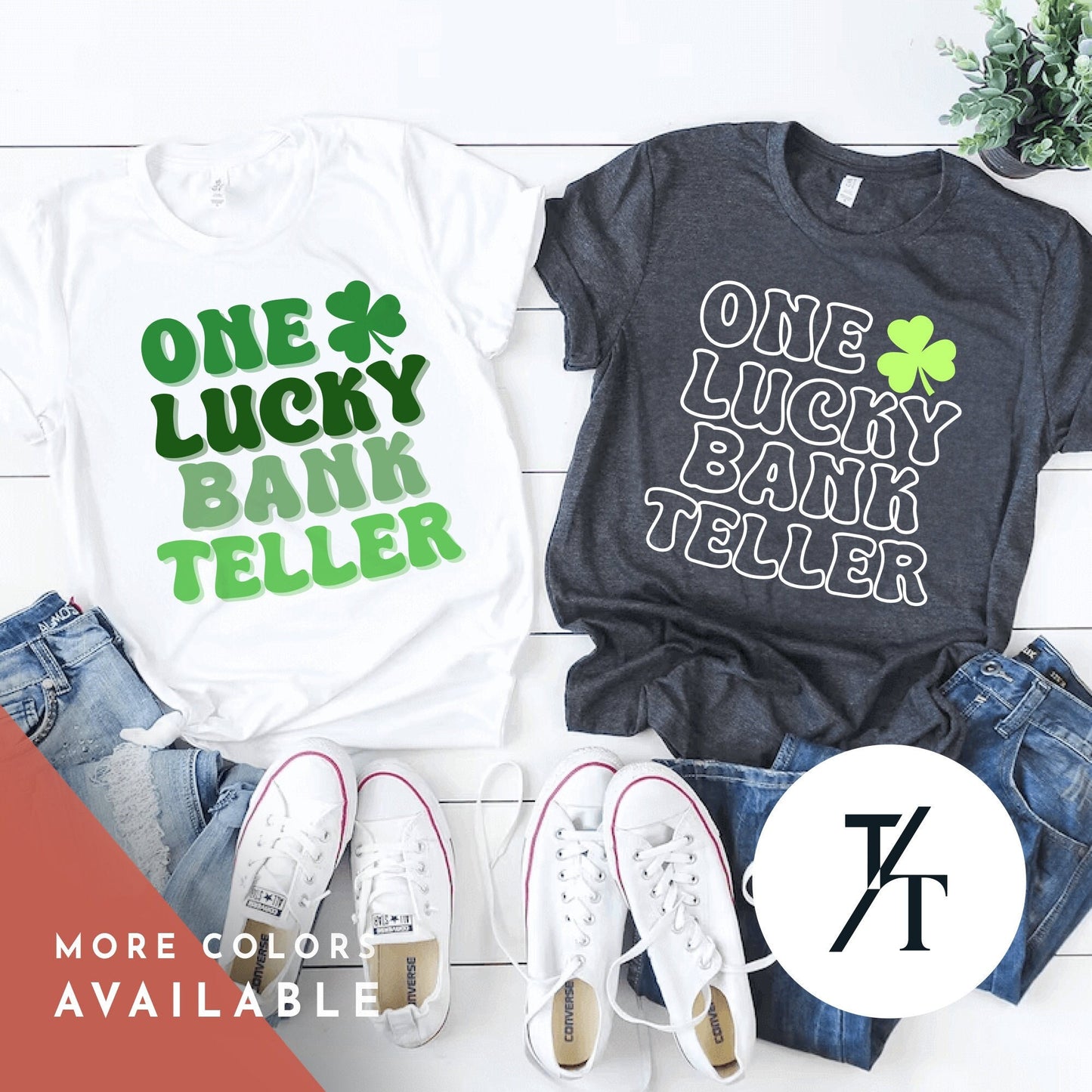 Saint Patricks Day Bank Teller Shirt, Shamrock Shirt, Saint Patricks Day, Gift For Banker, Best Bank Teller, St Patricks Day Tee, St Pattys