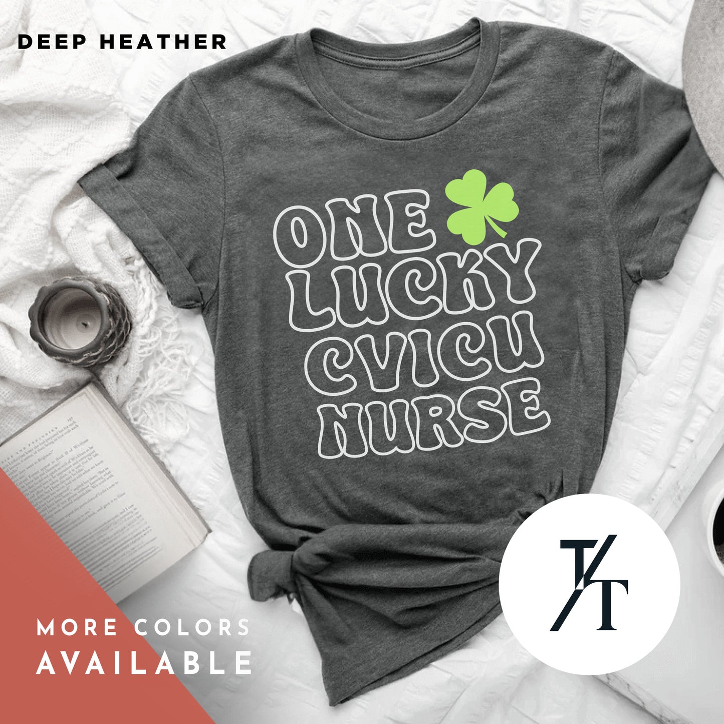 CVICU Nurse St Patricks Day Shirt, Cardiac Nurse Shirt, Cardiovascular Nurse, Cvicu Nurse T Shirt, Nurse Lucky Shirt, St Patricks Day Tee