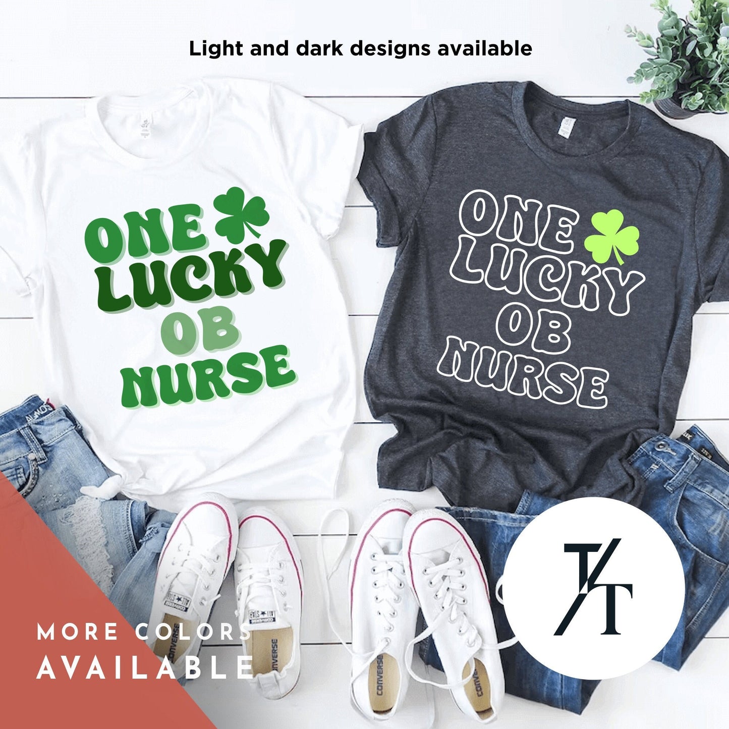 L And D Nurse Tshirt, L&D Nurse Crew, Labor And Delivery, St Paddy Day Gift, Labor And Delivery, Ob Delivery Room Leprechaun Tshirt Gift