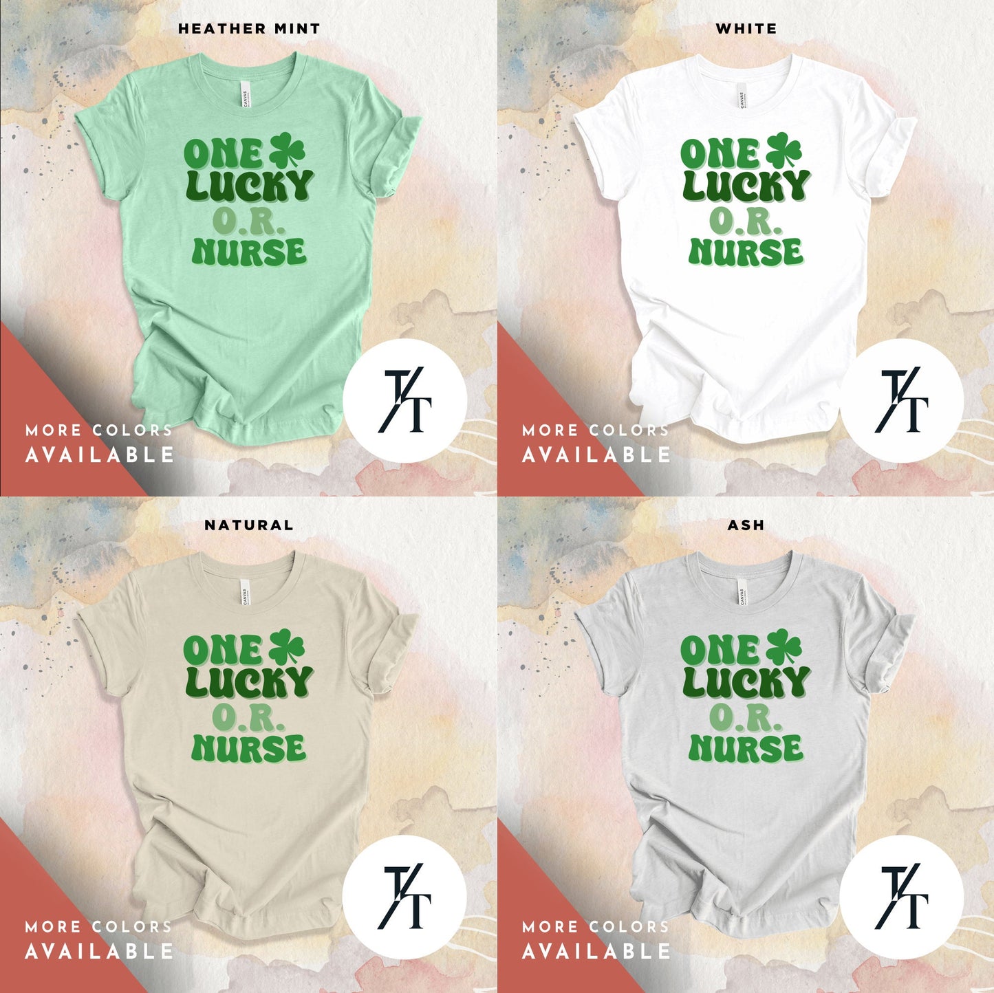 St Patricks Day Operating Room OR Nurse Shirt | Nurse St Patrick Gifts | St. Patrick'S Day Nurse| Lucky Nurse Shirt, Operating Room Nurse,