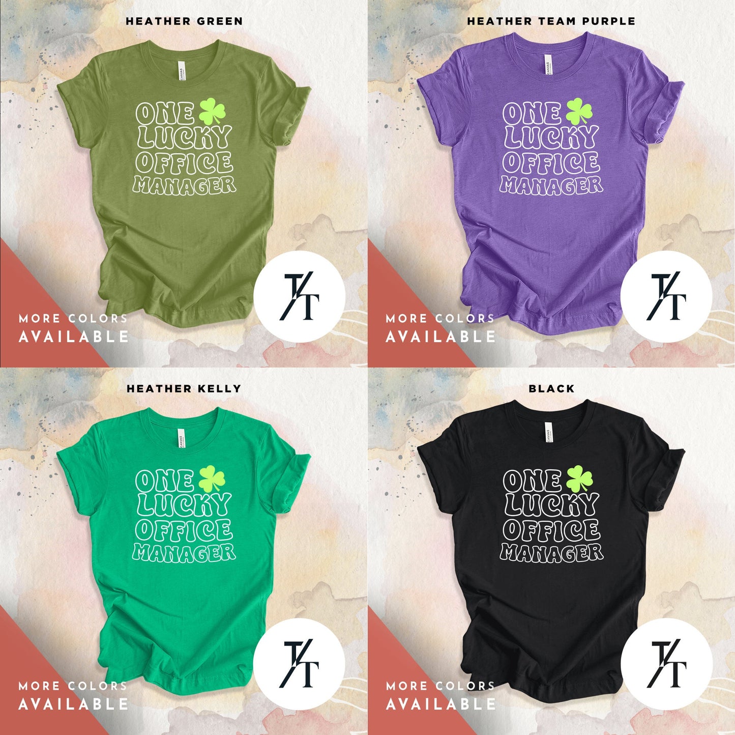 St Patricks Office Manager Shirt, St. Patrick'S Day, St. Patrick', Office Manager Gift, St Paddys Day tee, Group Shirts, Gift For Manager