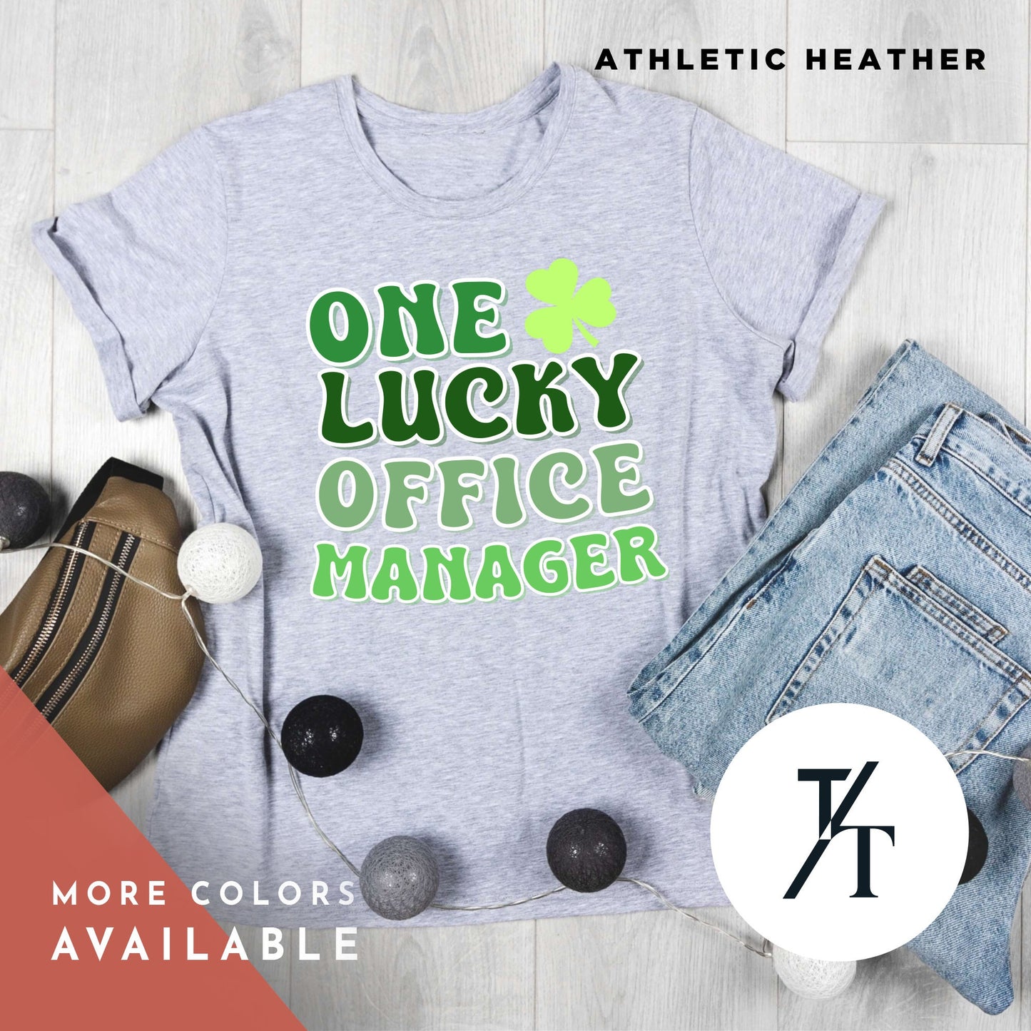 St Patricks Office Manager Shirt, St. Patrick'S Day, St. Patrick', Office Manager Gift, St Paddys Day tee, Group Shirts, Gift For Manager