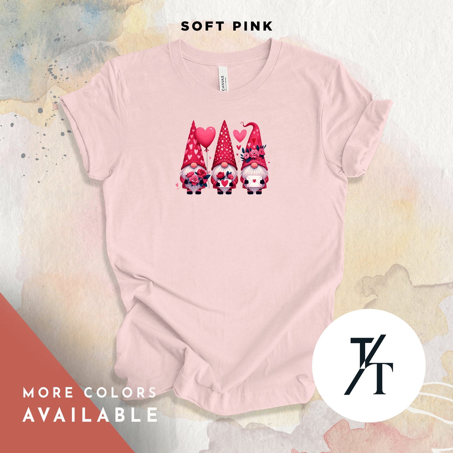 Happy valentines Gnomes Heart Shirt Valentine Gift, valentine day gnomes tee, Valentines Shirt, pink gnome, Love shirts