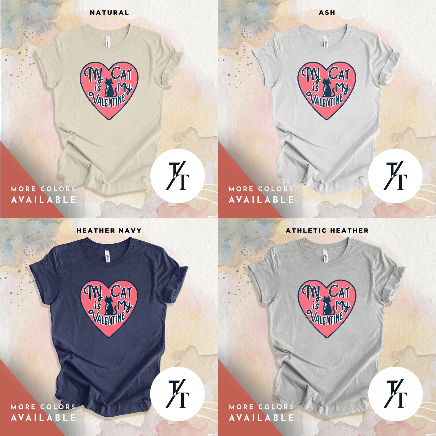Cat Mom Shirt | ValentineS Day Shirt | Fur Mama For Life, My Cat Is My Valentine Shirt, My Dog Is My Valentine Shirt, Funny Valentine Tee