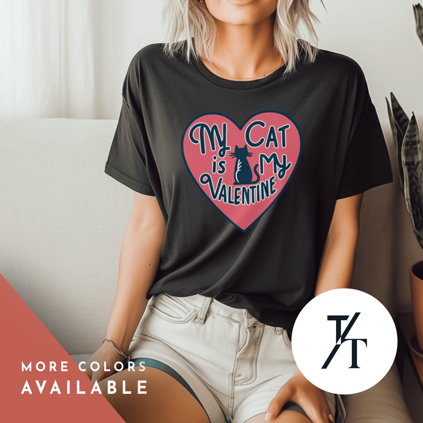 Cat Mom Shirt | ValentineS Day Shirt | Fur Mama For Life, My Cat Is My Valentine Shirt, My Dog Is My Valentine Shirt, Funny Valentine Tee