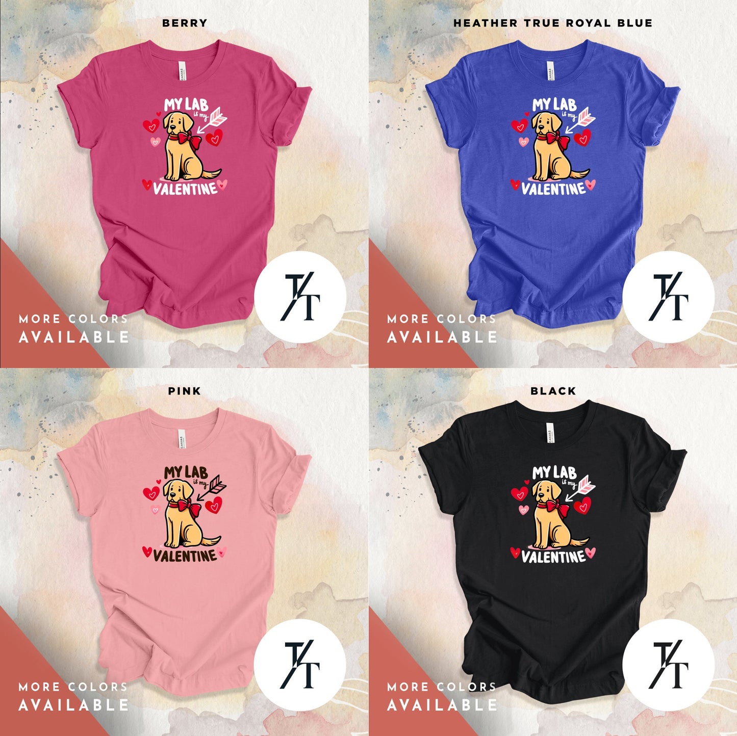 My lab is my Valentine, Labrador Retriever, Labrador Valentine, Yellow Lab Gifts, Labrador Mom, Dog Valentine Shirt, Dog Mom Valentines
